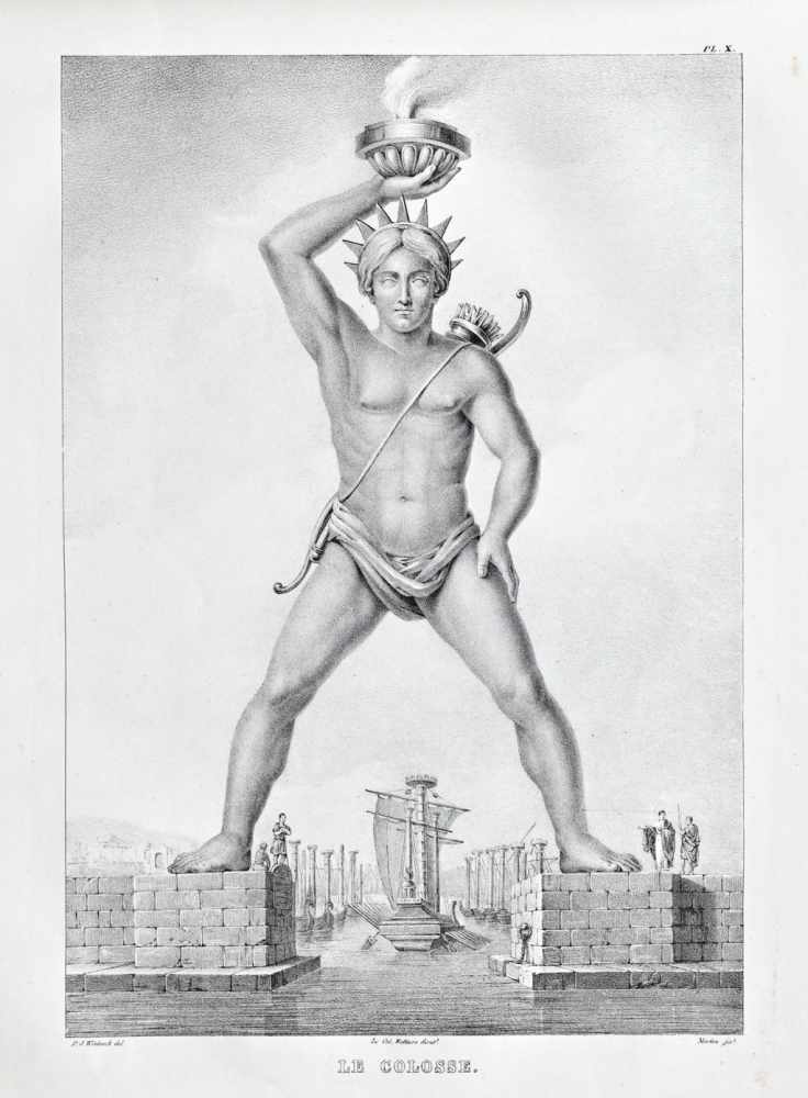 Griechenland.- (Rottiers, (B.E.A.).Description des Monumens de Rhodes). Tafelband. (Brüssel,