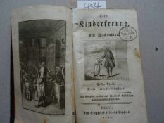 (Weisse, C.F.).Der Kinderfreund. Ein Wochenblatt. 12 in 6 Bdn. 3. Aufl. Leipzig, Crusius, 1780-82.