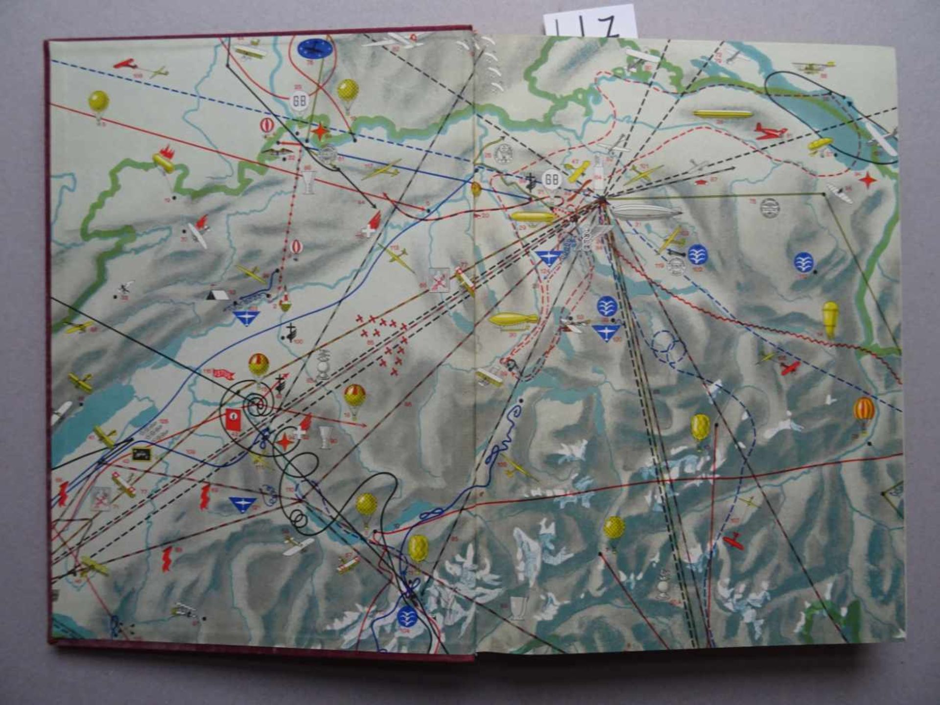 Luftfahrt.- Tilgenkamp, E.Schweizer Luftfahrt. Zürich, Aero, 1941/42. 384 S. Mit zahlr. teils - Bild 2 aus 5