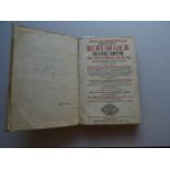 Hamburg.- Lindenbrog, E.1. Scriptores Rerum Germanicarum Septentrionalium... 2. Lambec, P.