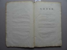 Roland, S.S.Söder. Aus dem Französischen von C.G. Horstig. Leipzig, Voss, 1799. 2 Bll., XII, 134 S.,