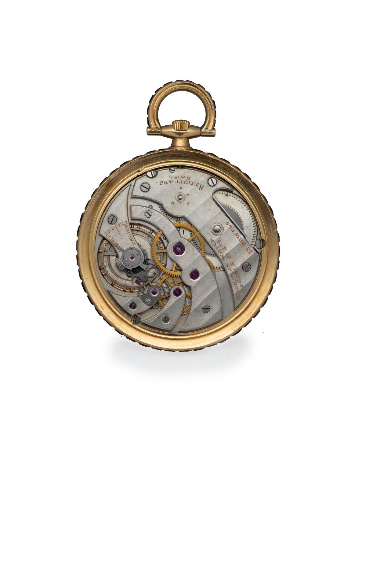 CARTIER, DRESS POCKET WATCH, “THE ARISTIDE BRIAND GIFT », YELLOW GOLD. Fine, rare [...] - Bild 3 aus 3