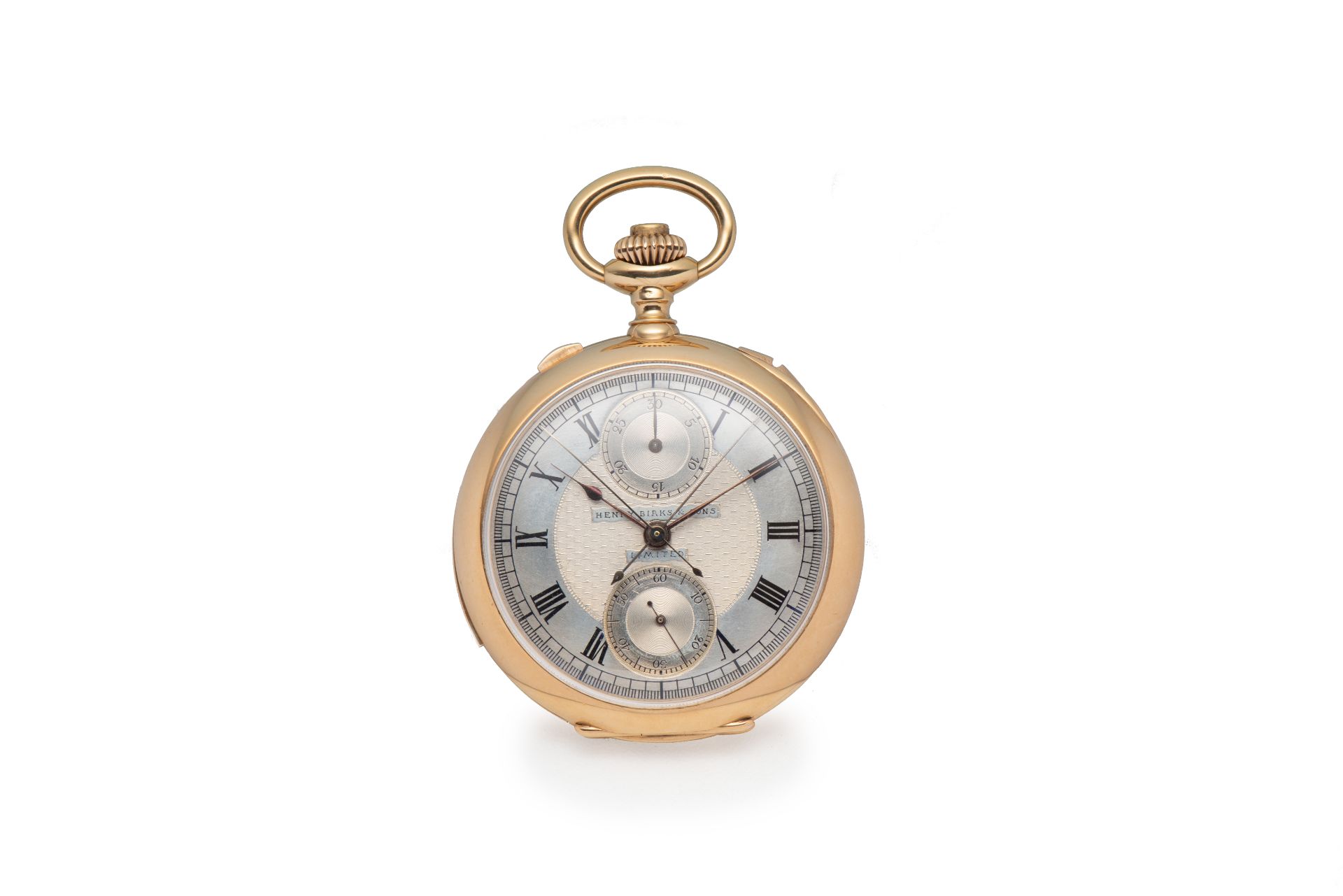 C.H. MEYLAN FOR BIRKS & SONS, POCKET WATCH, MINUTE REPEATER, PINK GOLD . Very fine [...]