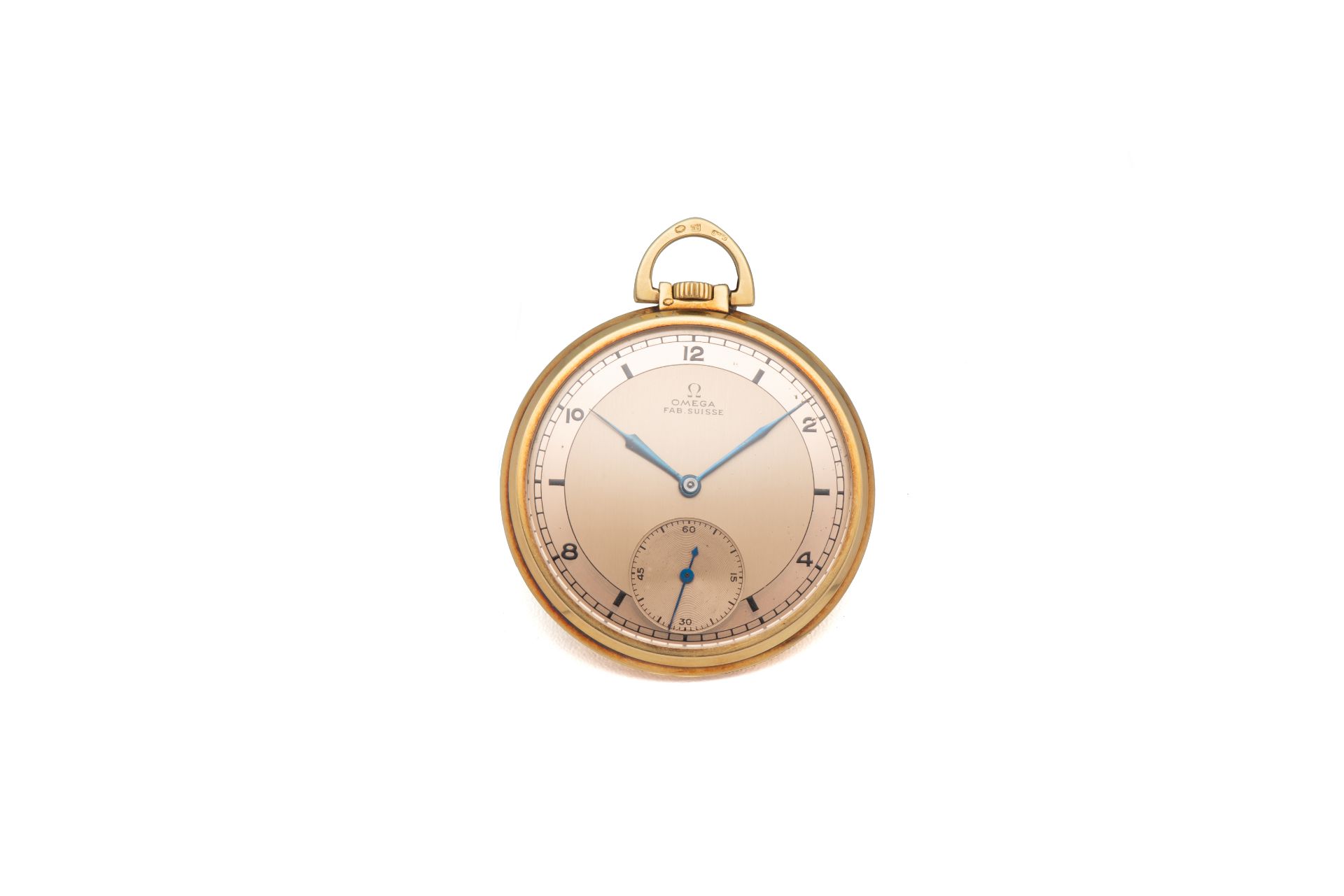 OMEGA, ART DÉCO DRESS WATCH, PINK GOLD . Very fine and rare Art Déco, round-shaped, [...]