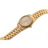 ROLEX, REF. 1807, DAY-DATE, YELLOW GOLD. Rare 18k yellow gold self-winding wristwatch [...]