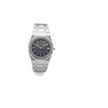 AUDEMARS PIGUET, REF. 4100ST, ROYAL OAK, STEEL. A fine stainless steel, [...]