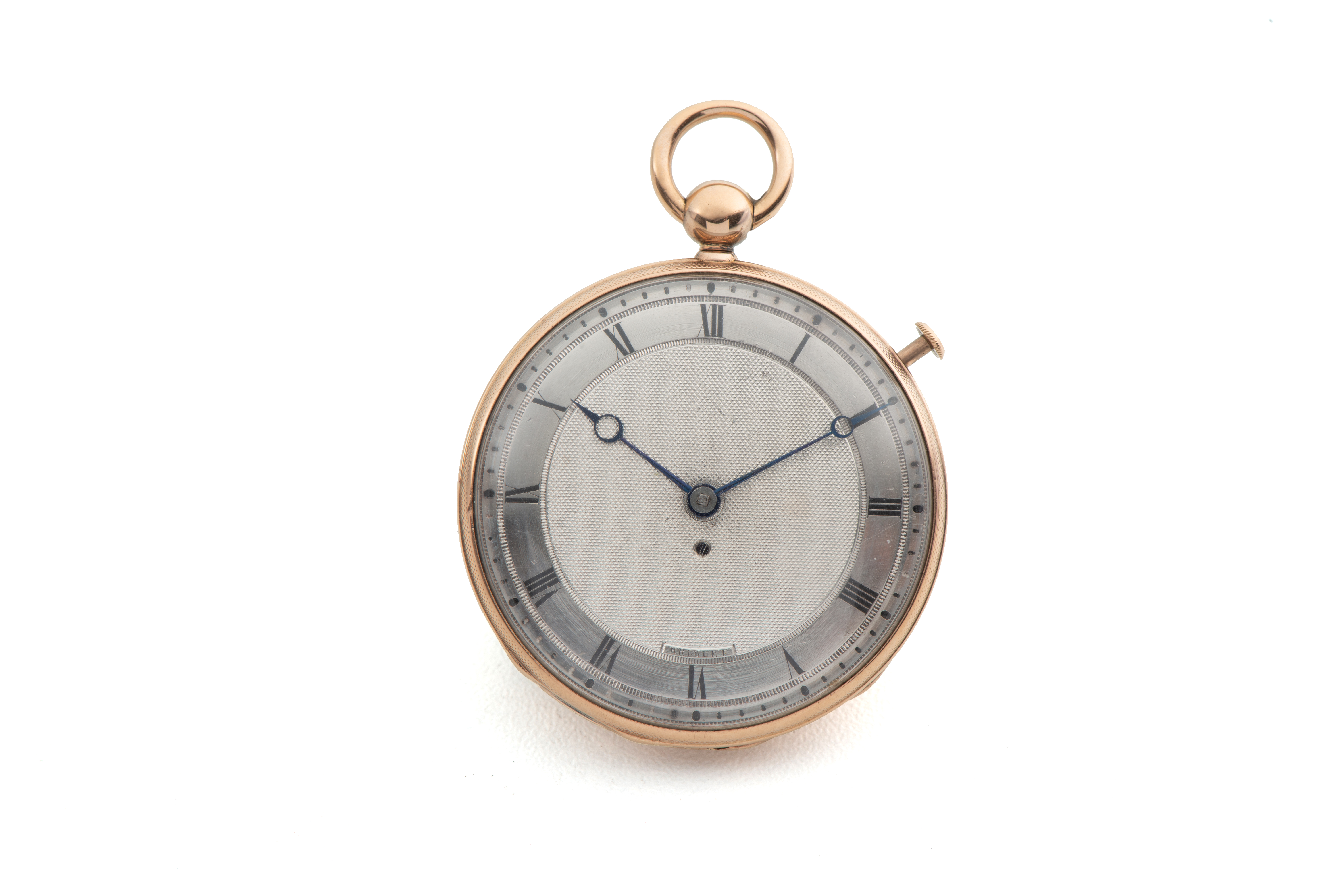 BREGUET, QUARTER REPEATER POCKET WATCH, YELLOW GOLD . Extremely fine and rare [...]