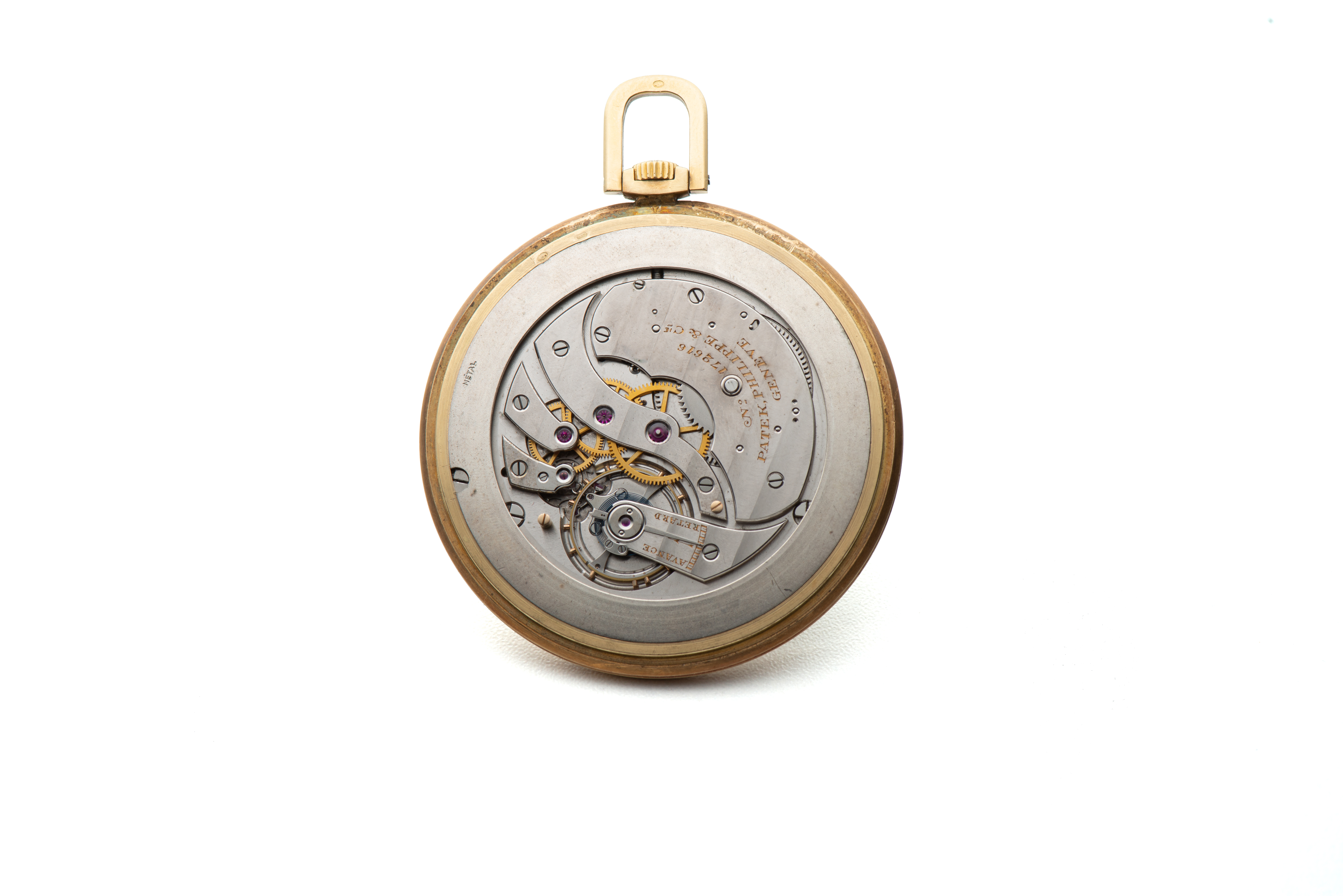 PATEK PHILIPPE, REF. 624/1, 24H POCKET WATCH, YELLOW GOLD . Extremely fine and [...] - Image 3 of 3