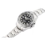 ROLEX, REF. 116660, SEA-DWELLER DEEPSEA, STEEL. Fine and large stainless steel [...]