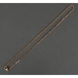 Halskette. 14 ct Gelbgold, ca. 17 g, L=24,5 cm.