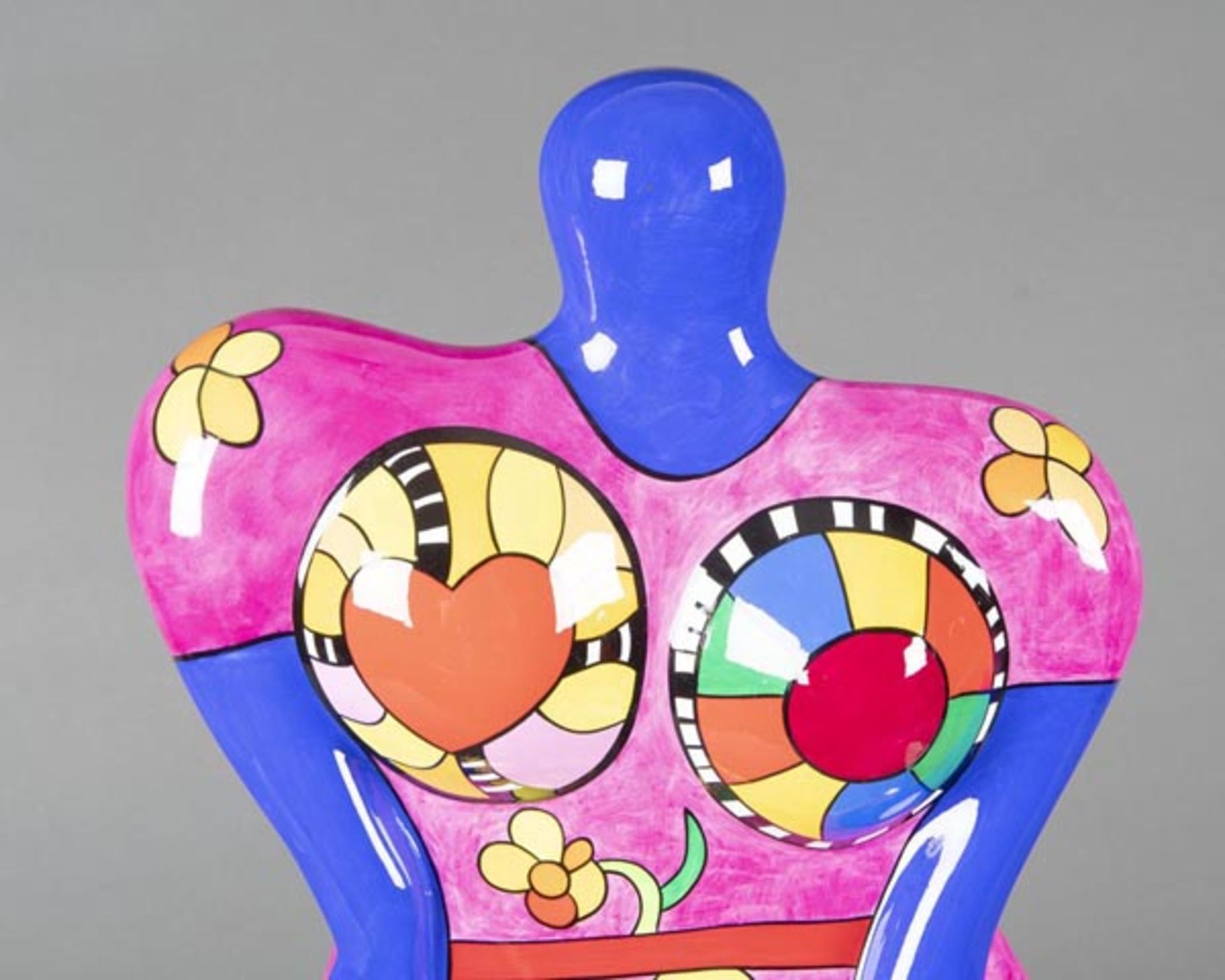 Niki de Saint Phalle (1930-2002). Lady with handbag. Kunstharz bzw. Polyester mit - Bild 6 aus 10