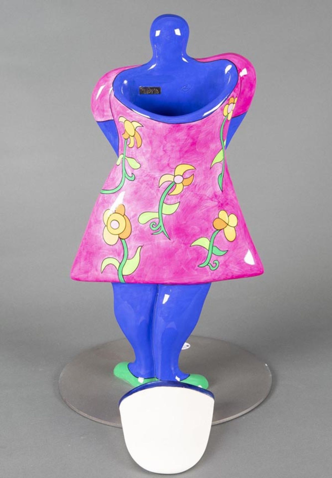 Niki de Saint Phalle (1930-2002). Lady with handbag. Kunstharz bzw. Polyester mit - Bild 3 aus 10