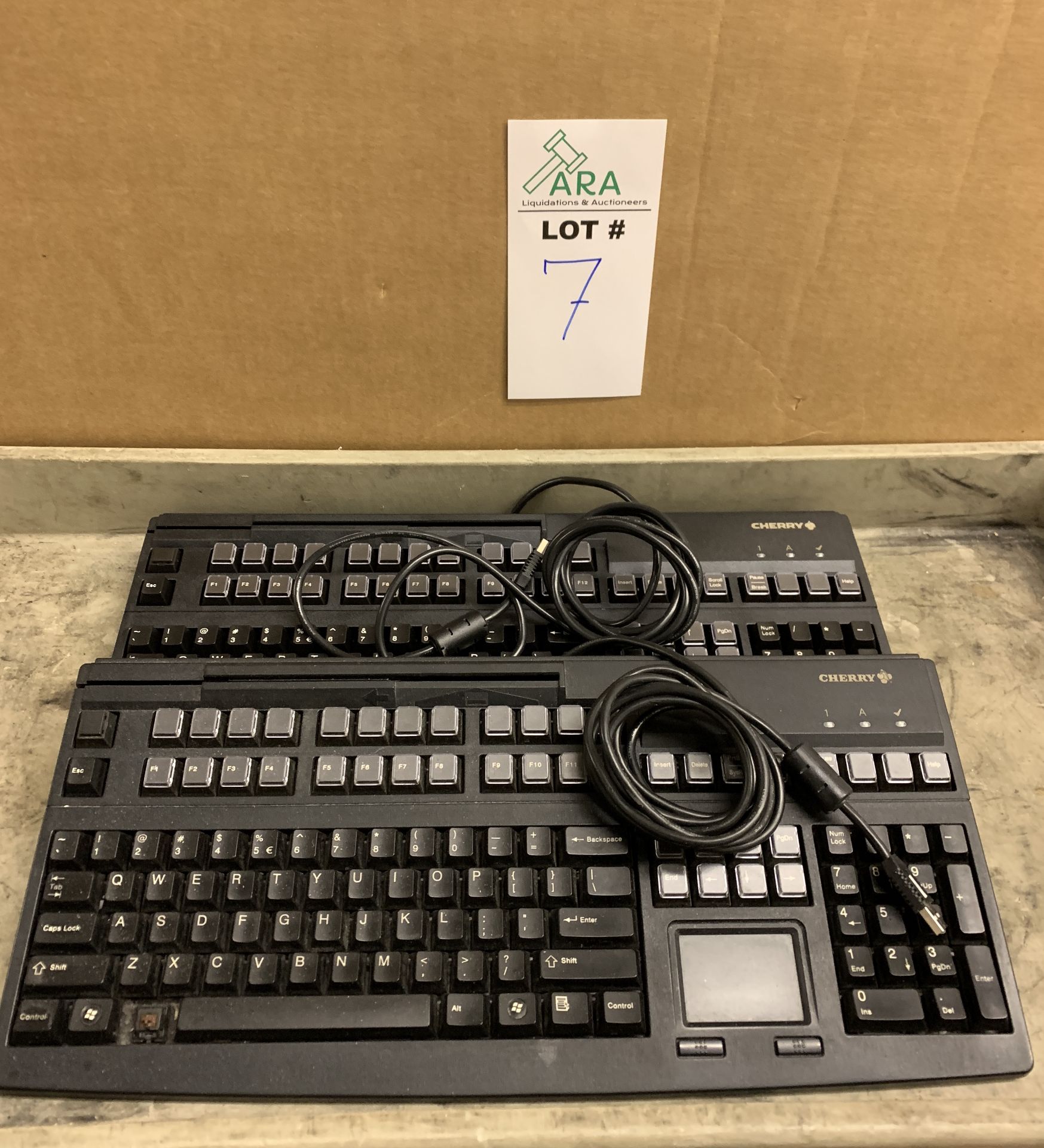 2 X Cherry USB Wired Keyboard MX 8100 / RETAIL $250 A KEYBOARD