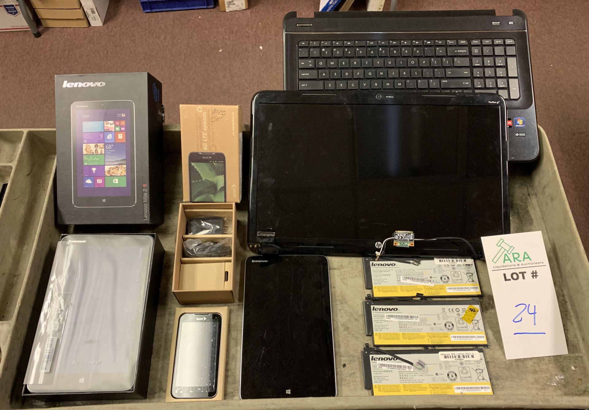 LG VIPER PHONE NEW IN BOX + LENOVO TABLETS + EXTRA LENOVO BATTERIES - Image 2 of 4