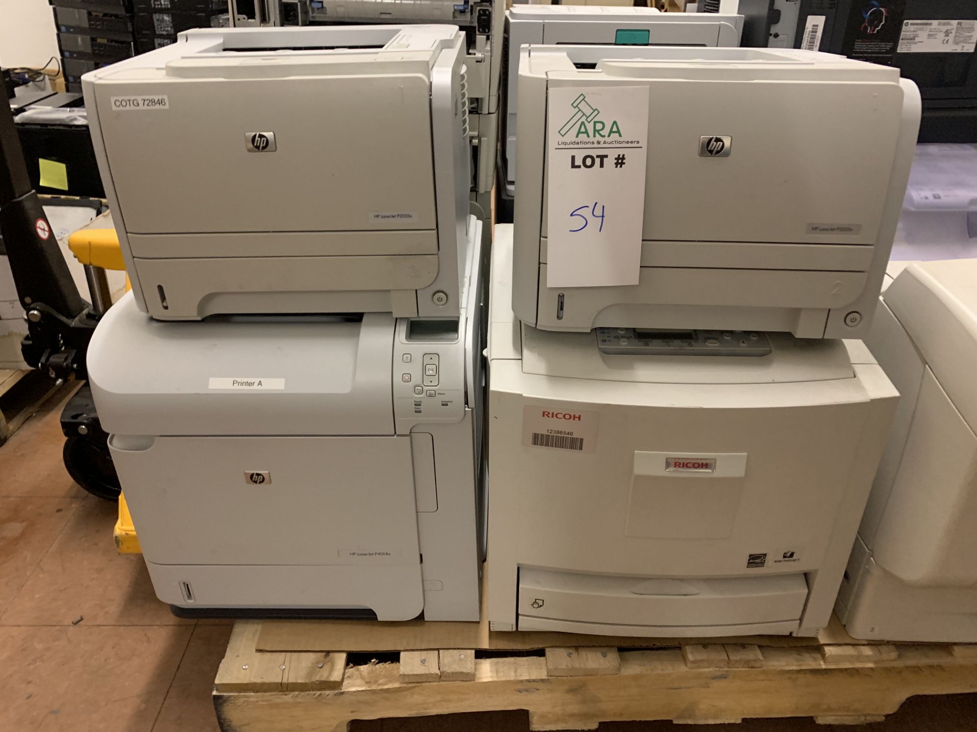 4 LASER HP HIGH VOLUME PRINTERS - Image 2 of 4