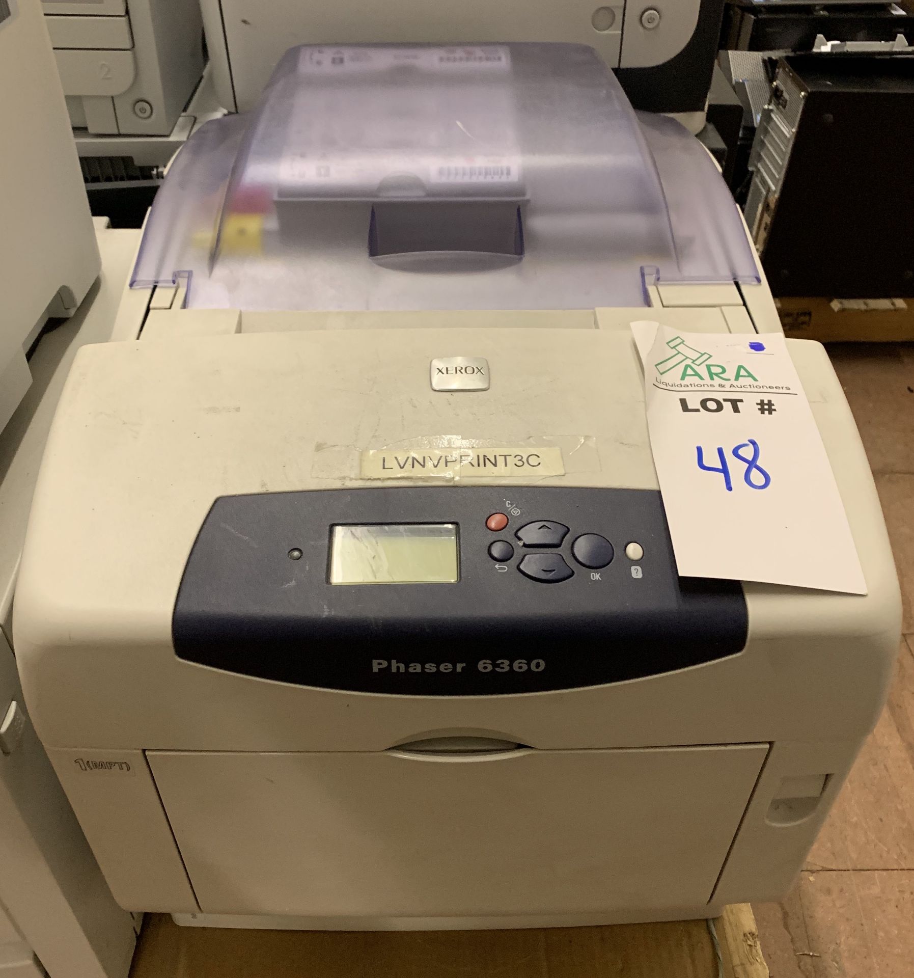 XEROX PHASER 6360 HIGH COMMERICAL COLOR PRINTER