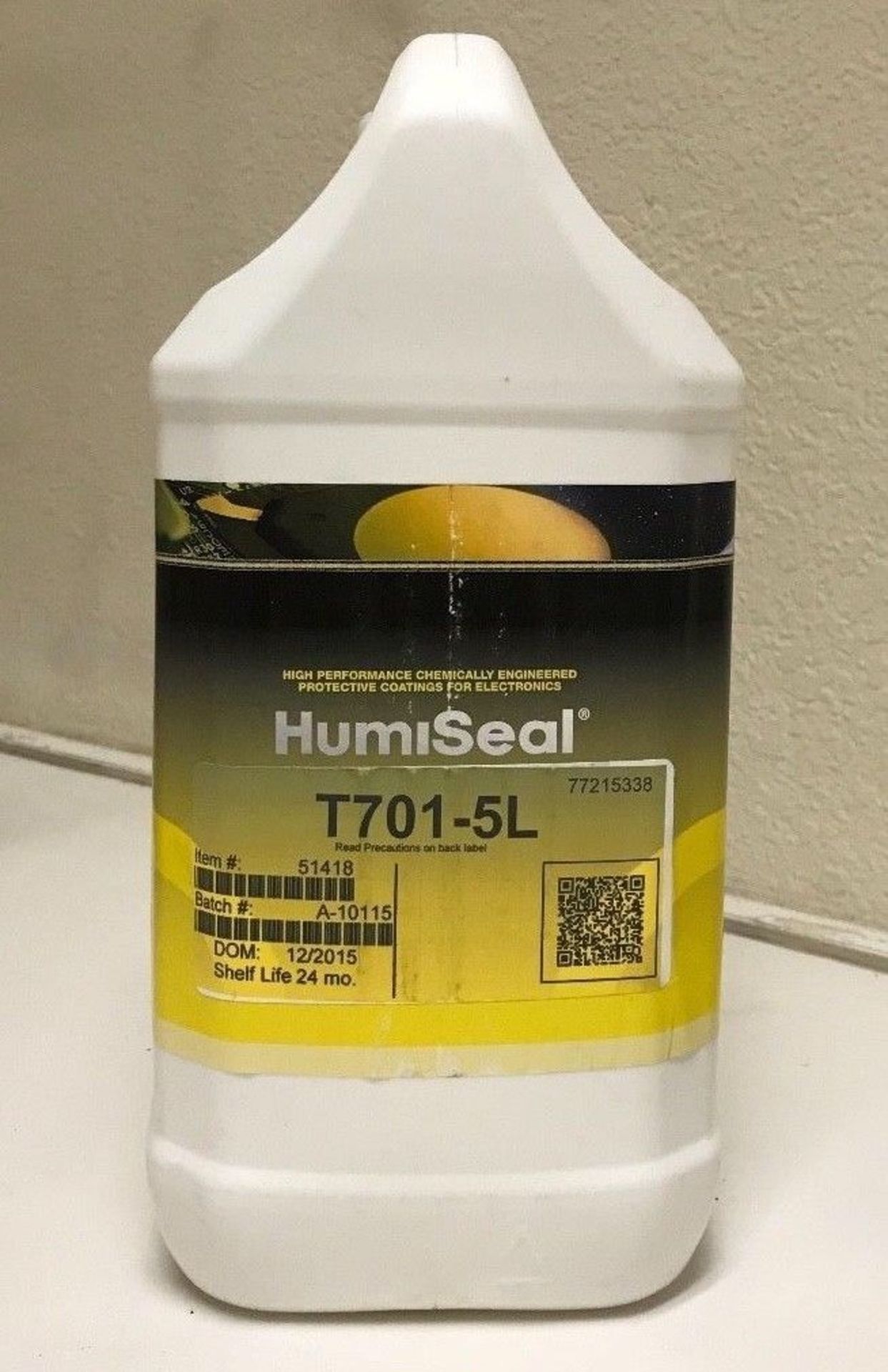 7 BOTTLES HumiSeal T701-5L High Performance Chemically Engineered Protective Coatings