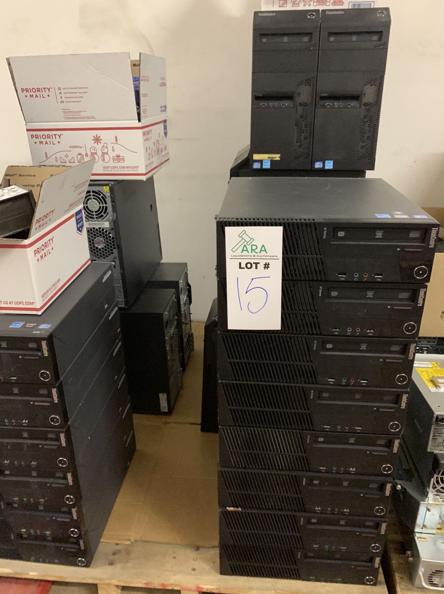 24 BAREBONE LENOVO THINKCENTRE TOWERS / FULL PALLET - Image 4 of 7