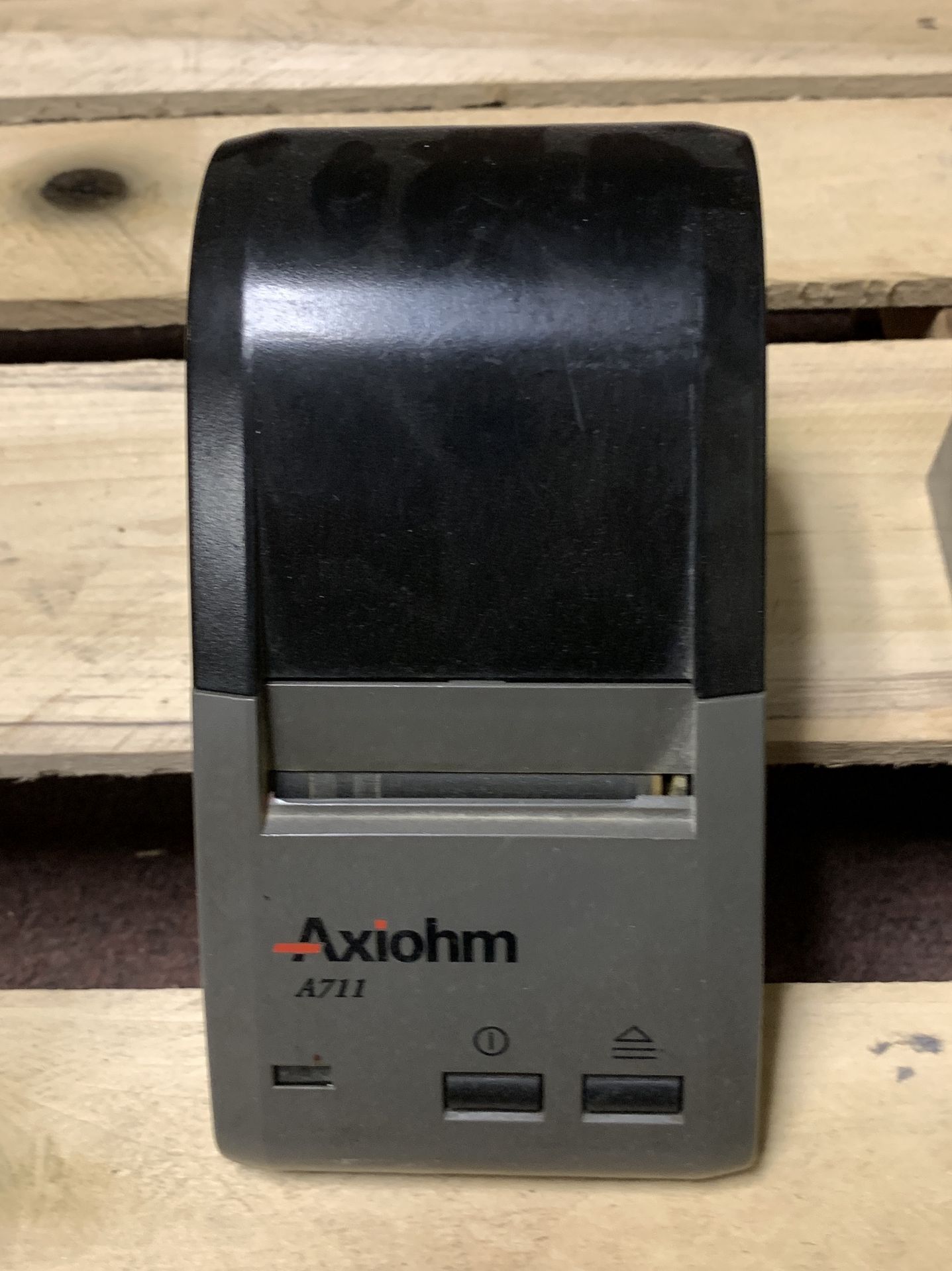 6 AXIOHM A711 THERMAL LABEL RECEIPT PRINTERS SKGG420U/A - Bild 3 aus 5