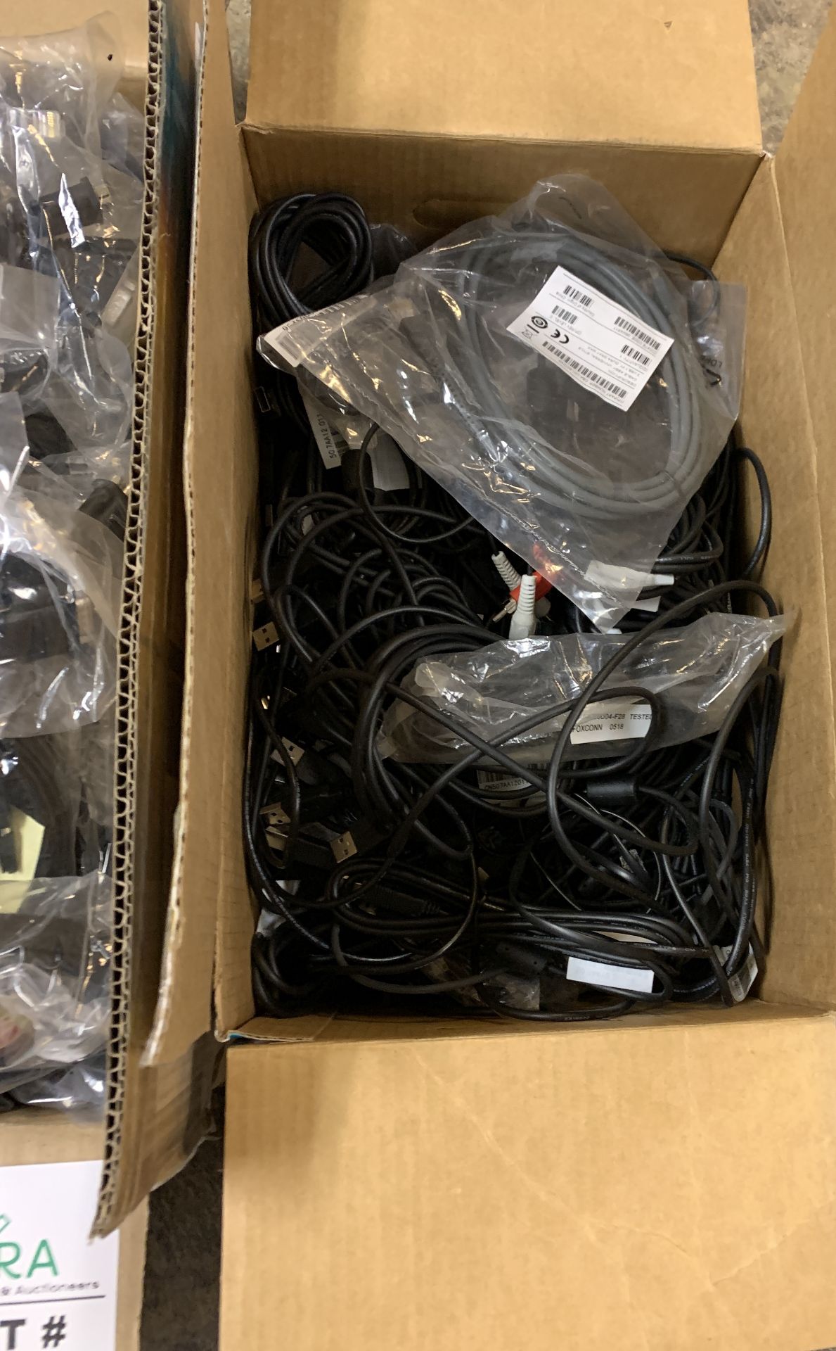 2 LARGE BOXES OF NEW CABLES / NEW COMPUTER WIRES - Image 3 of 3