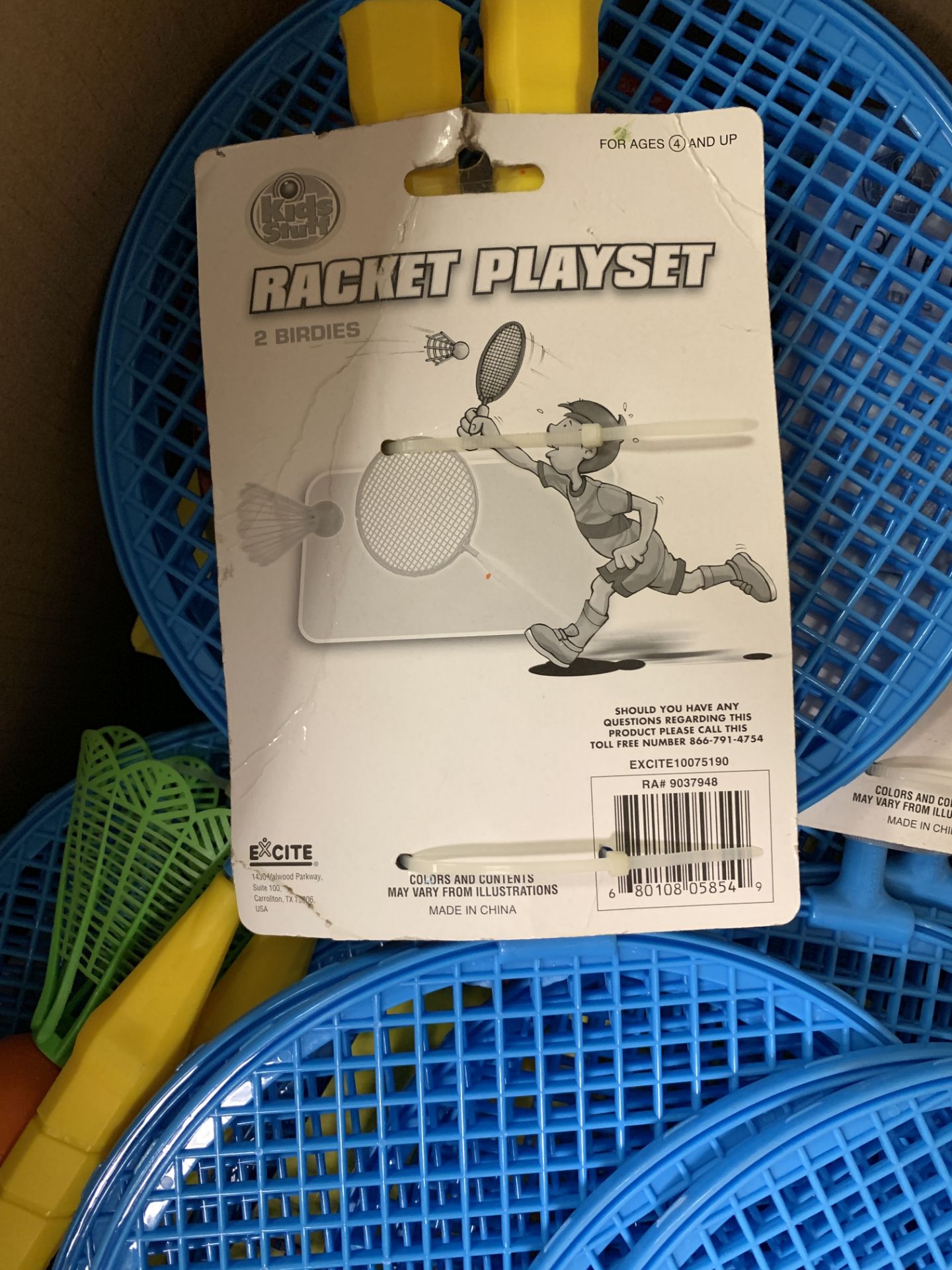 50+ SETS OF RACKET PLAYSET TOY SETS - Image 3 of 3