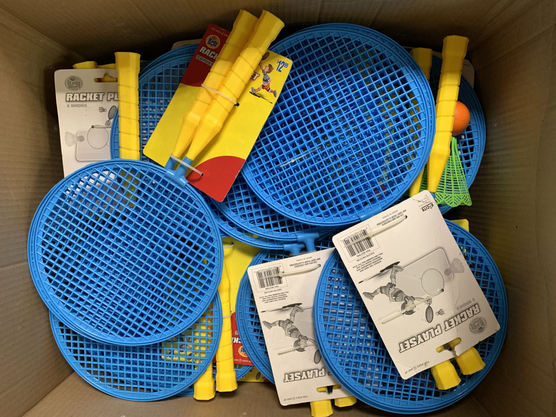 50+ SETS OF RACKET PLAYSET TOY SETS