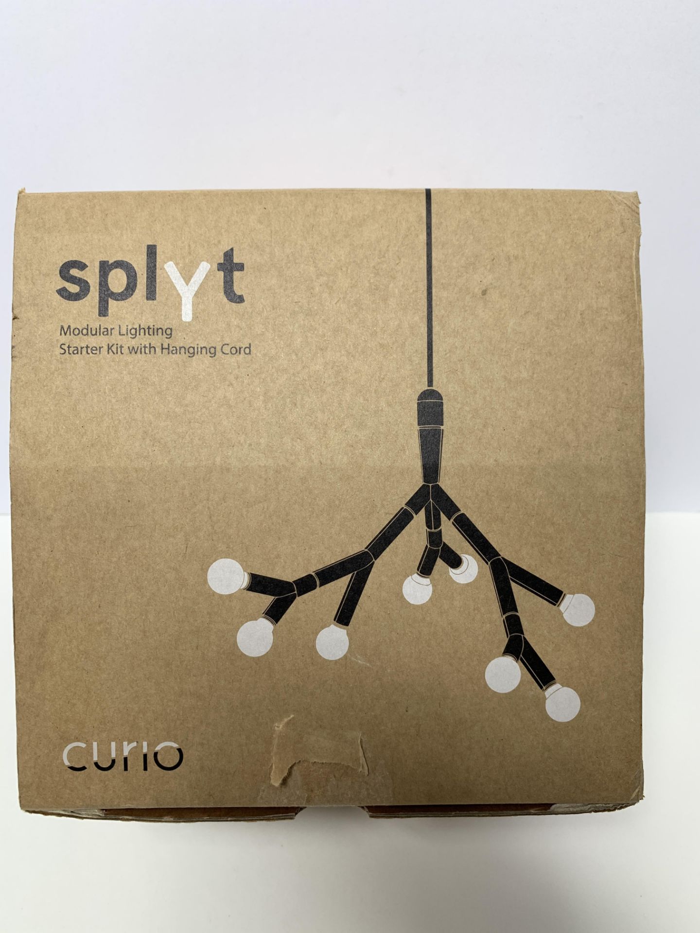 SPLYT CURIO MODULAR LIGHTING KIT WITH HANGING CORD, NEW IN BOX