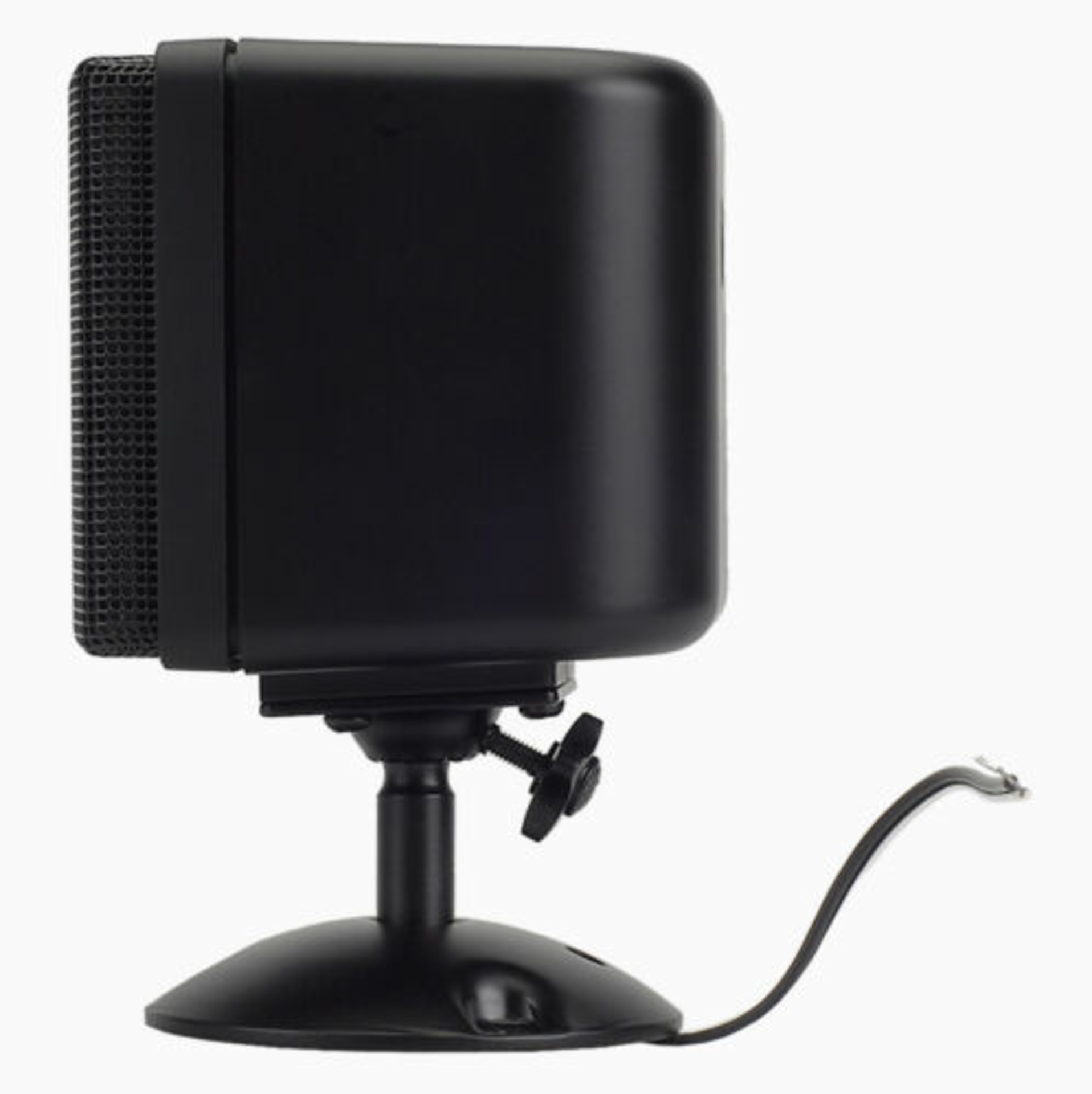 8 SINGLE SPEAKER BLACK SPEAKER W/ REMOVABLE PEDESTAL MODEL 26961 3" Satellite Speaker (Black) - Image 2 of 4