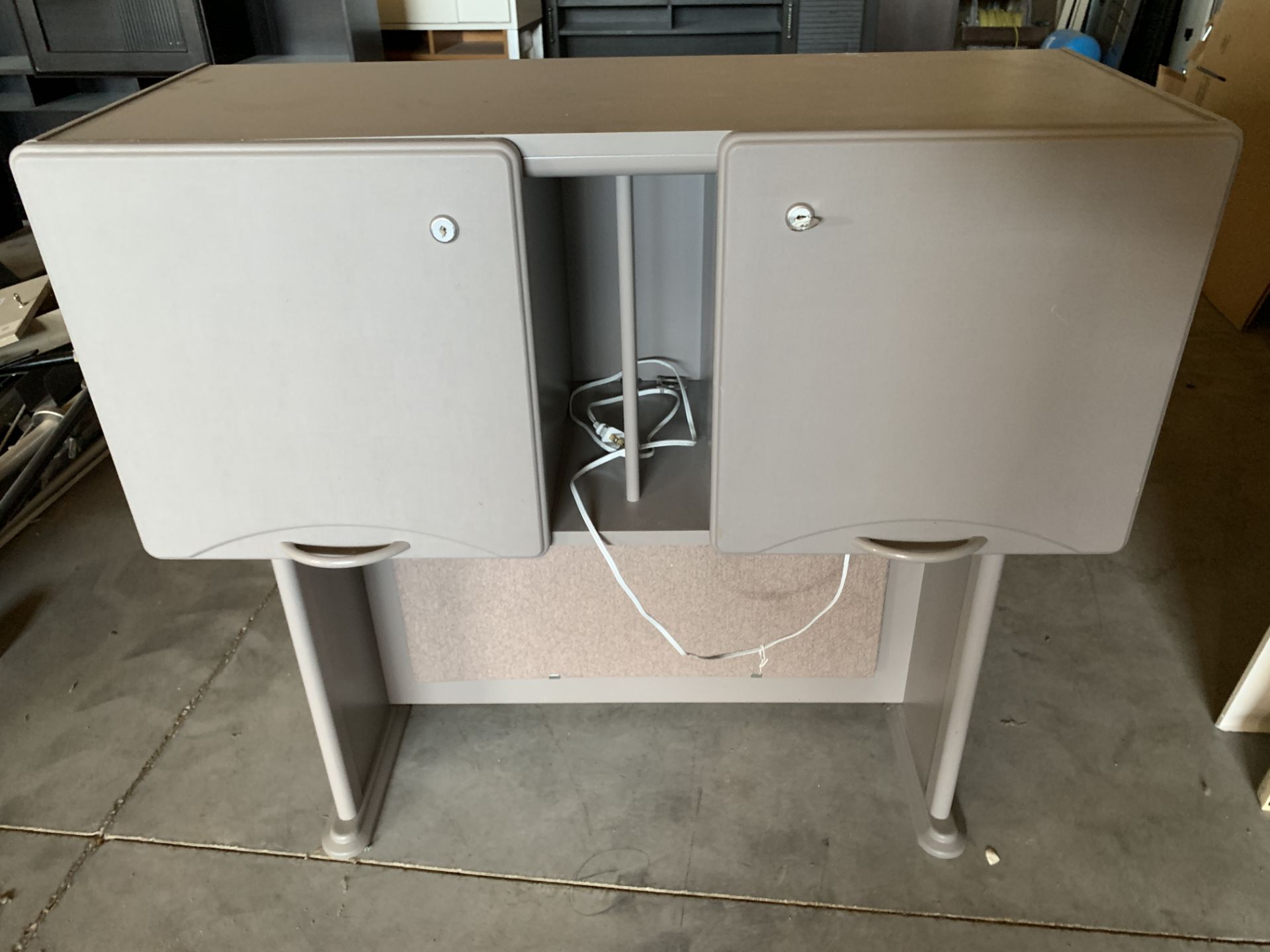 Office Desk Topper with Shelves and Storage **Las Vegas Pick-Up only, see description below**