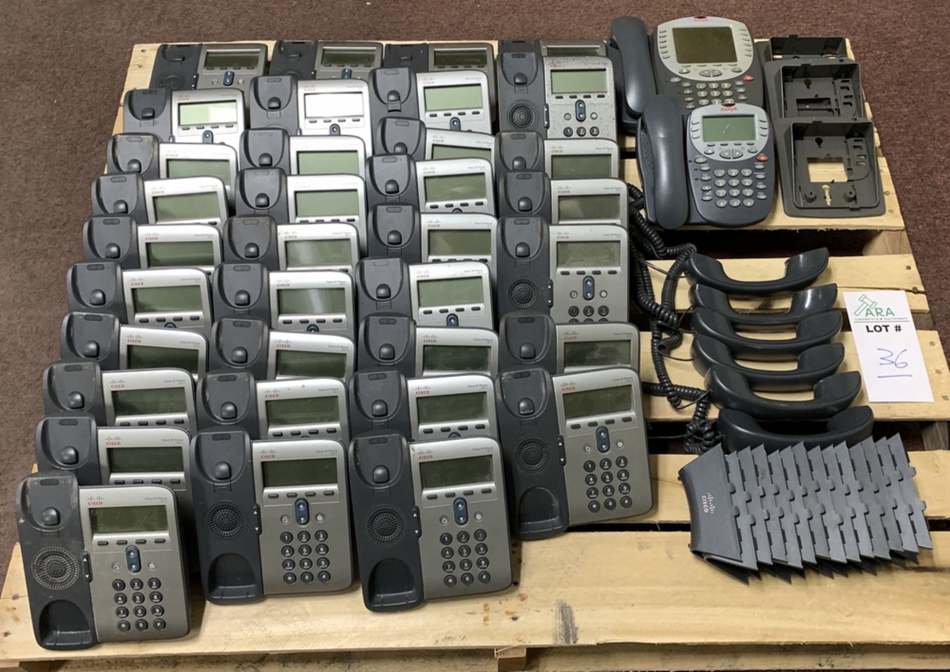 37 CISCO & AVAYA PHONE SYSTEMS  - 35 CISCO MODEL 7911 & 2 AVAYA PHONE SYSTEMS ALL ITEMS ARE SOLD - Image 3 of 6