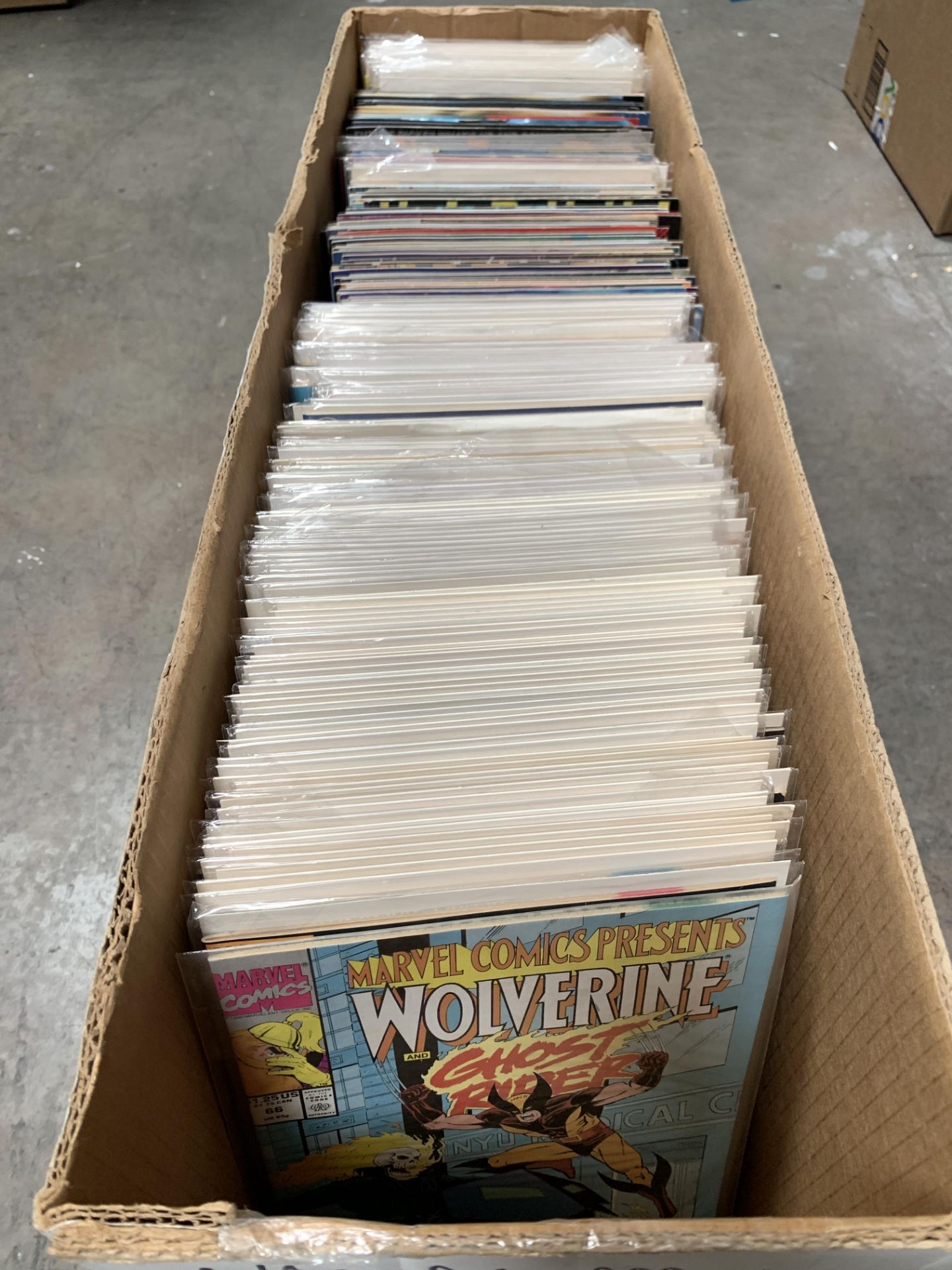 240++ Comic Books, Marvel, DC, Most Boarded and in Plastic, as old as 1980s