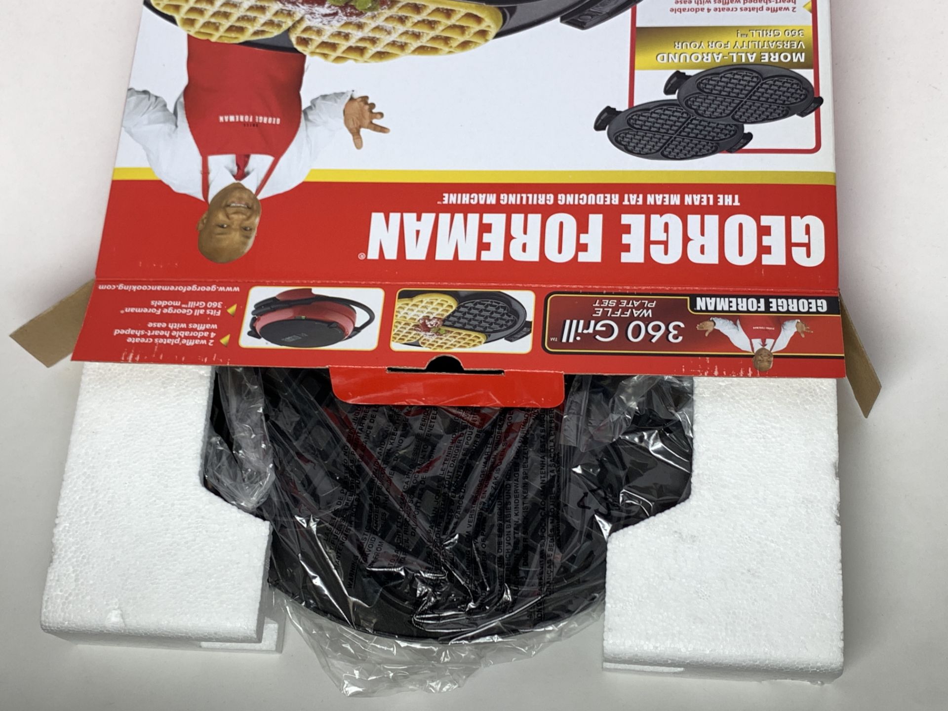 12 New in Box George Foreman 360 Grill Waffle Plate Sets (2 per box), Accessory Sets - Image 5 of 5