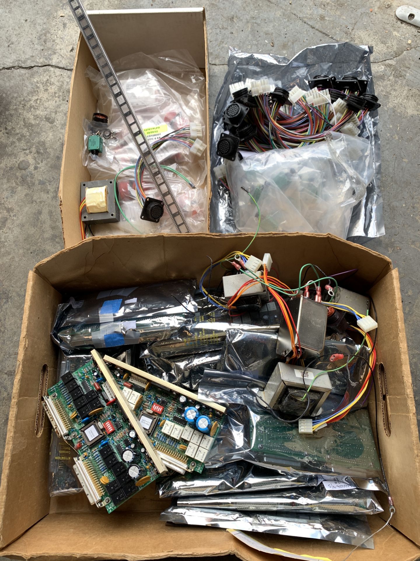 Mixed lot of Computer Boards, Components and Wiring