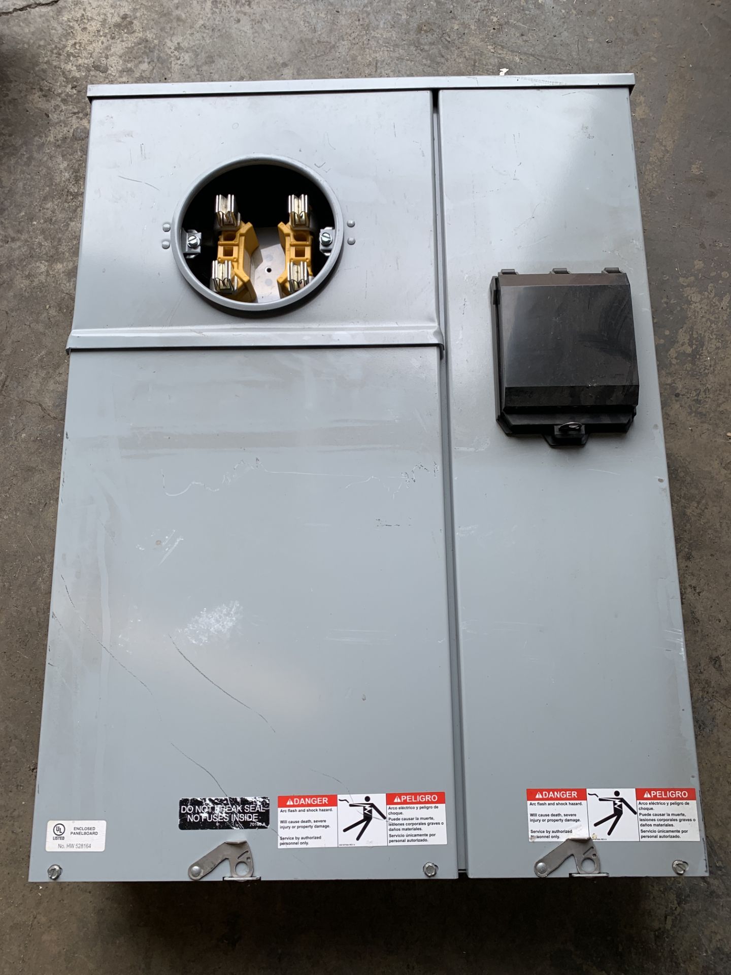 Electrical Meter Enclosed Panel Board Unit