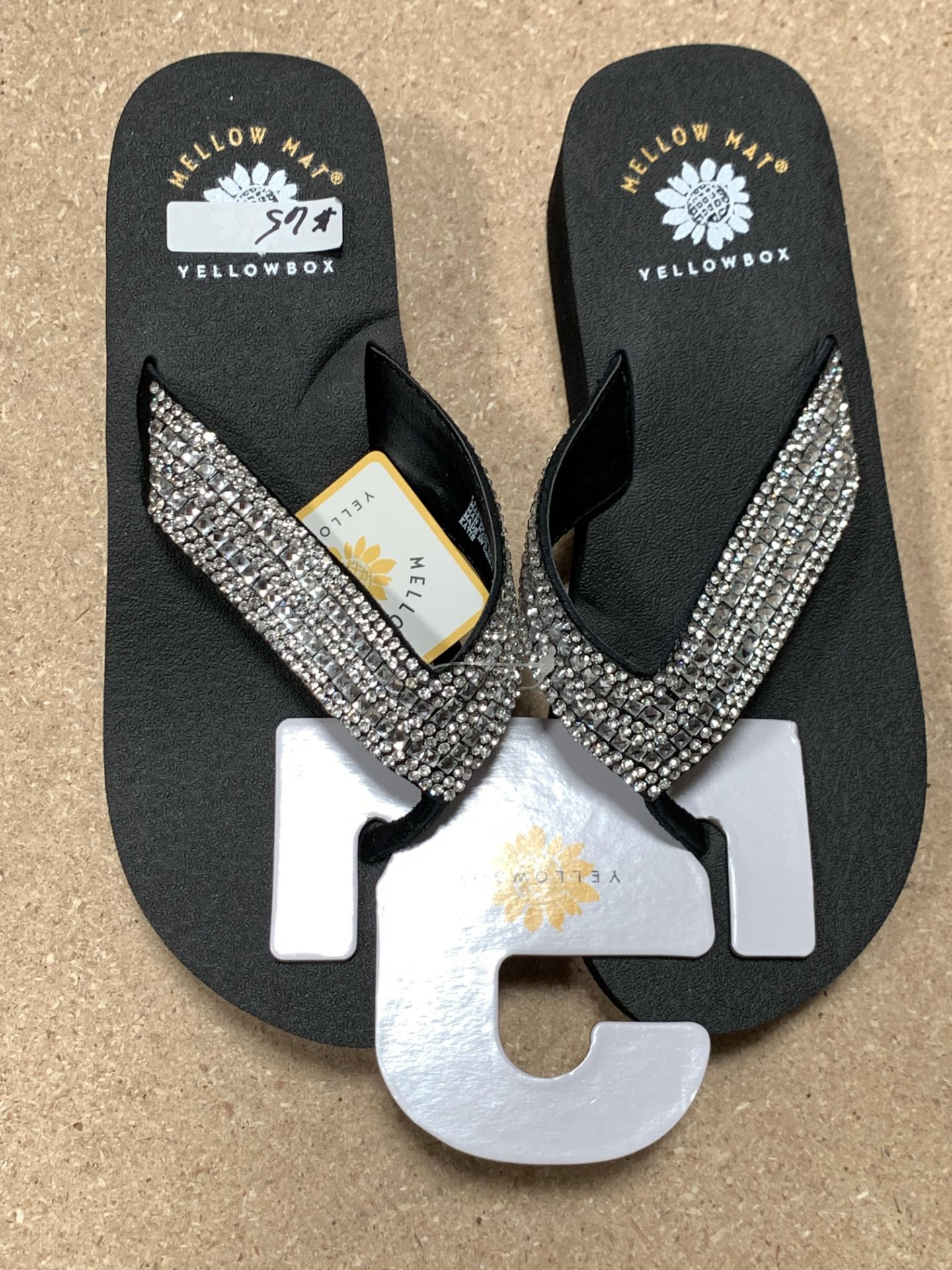 8 Pairs Yellow Box Flip Flop Sandals, New w. Tags, Various Styles and Sizes (Retail $454) - Image 3 of 7