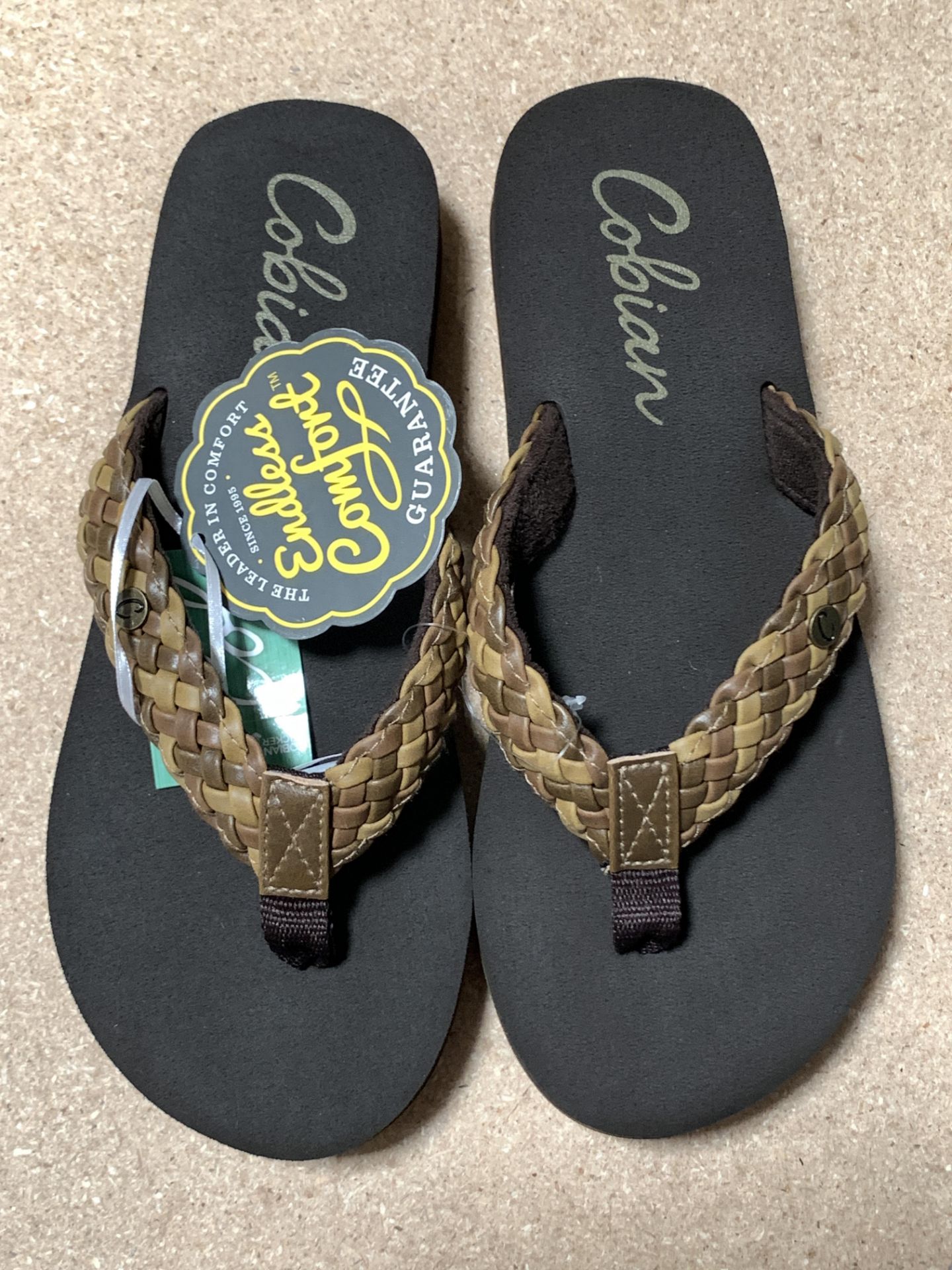 12 Pairs Cobian Flip Flop Sandals, Braided Bounce, New w. Tags, Various Sizes (Retail $468) - Image 3 of 6