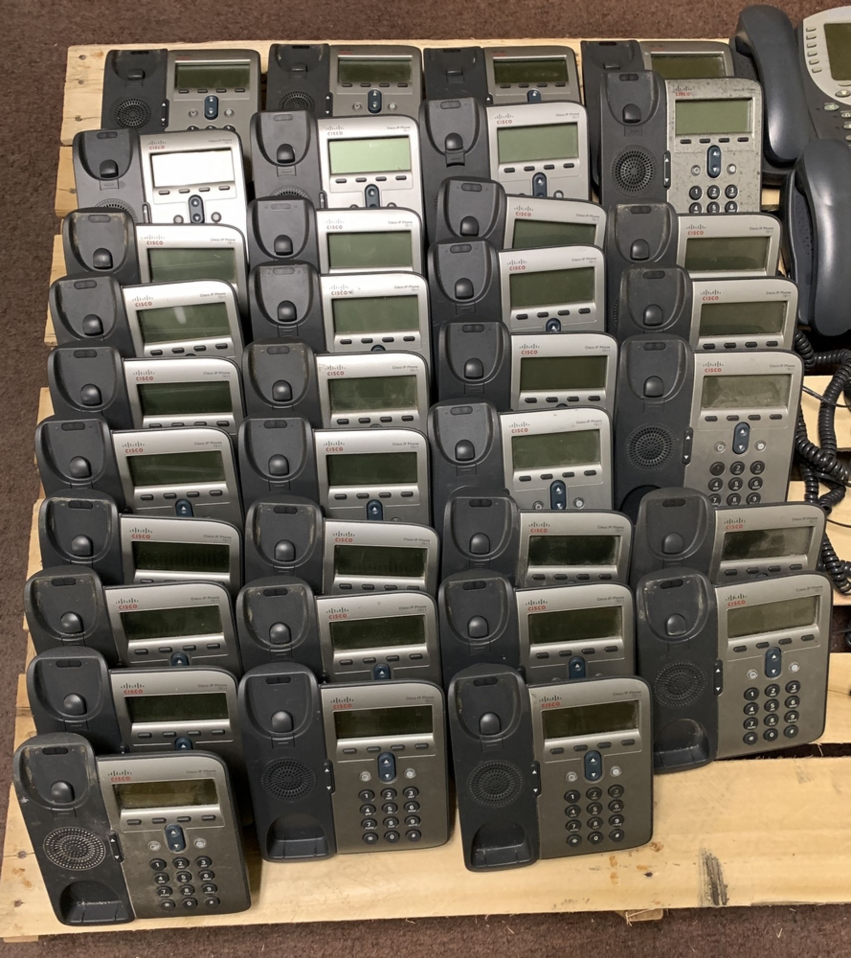 37 CISCO & AVAYA PHONE SYSTEMS  - 35 CISCO MODEL 7911 & 2 AVAYA PHONE SYSTEMS ALL ITEMS ARE SOLD - Image 4 of 6