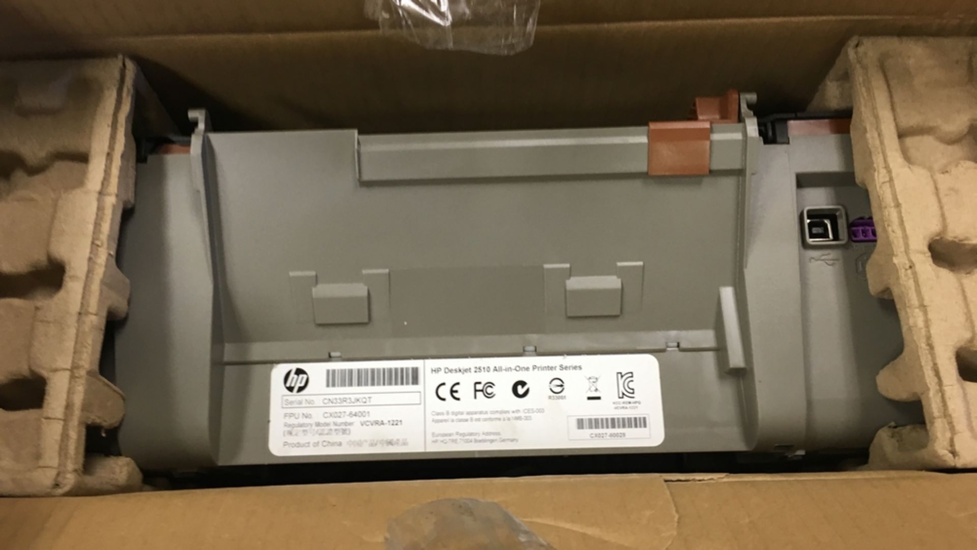 HP2512 PRINTER IN BOX OPEN BOXED ITEM - Image 3 of 3