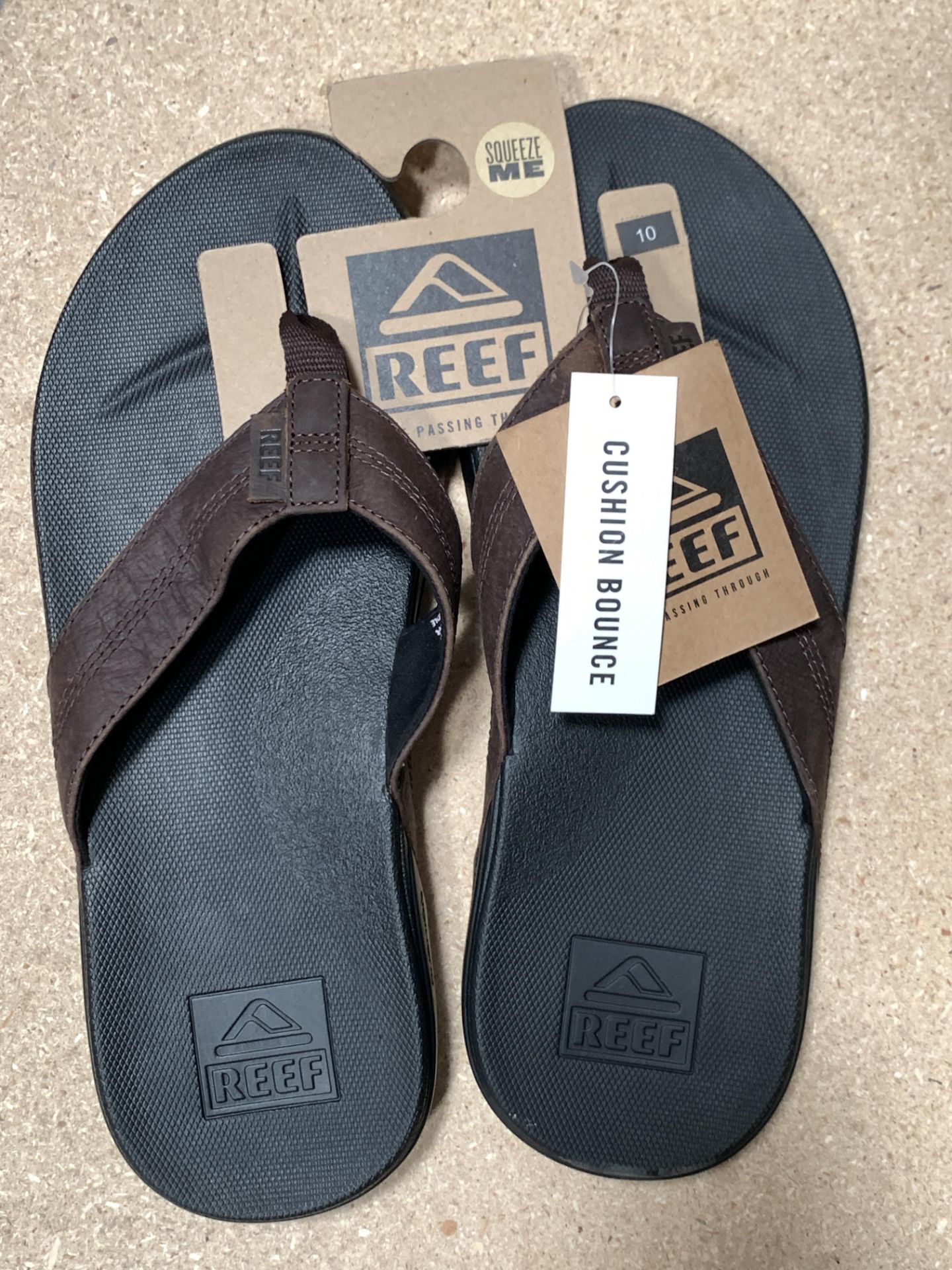 8 Pairs REEF Flip Flop Sandals, New w. Tags, Various Styles and Sizes (Retail $500) - Image 2 of 10