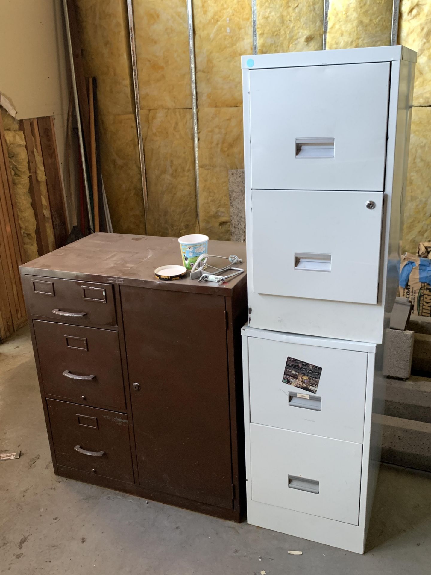 3 Metal Filing cabinets *If won, for Las Vegas pick up only