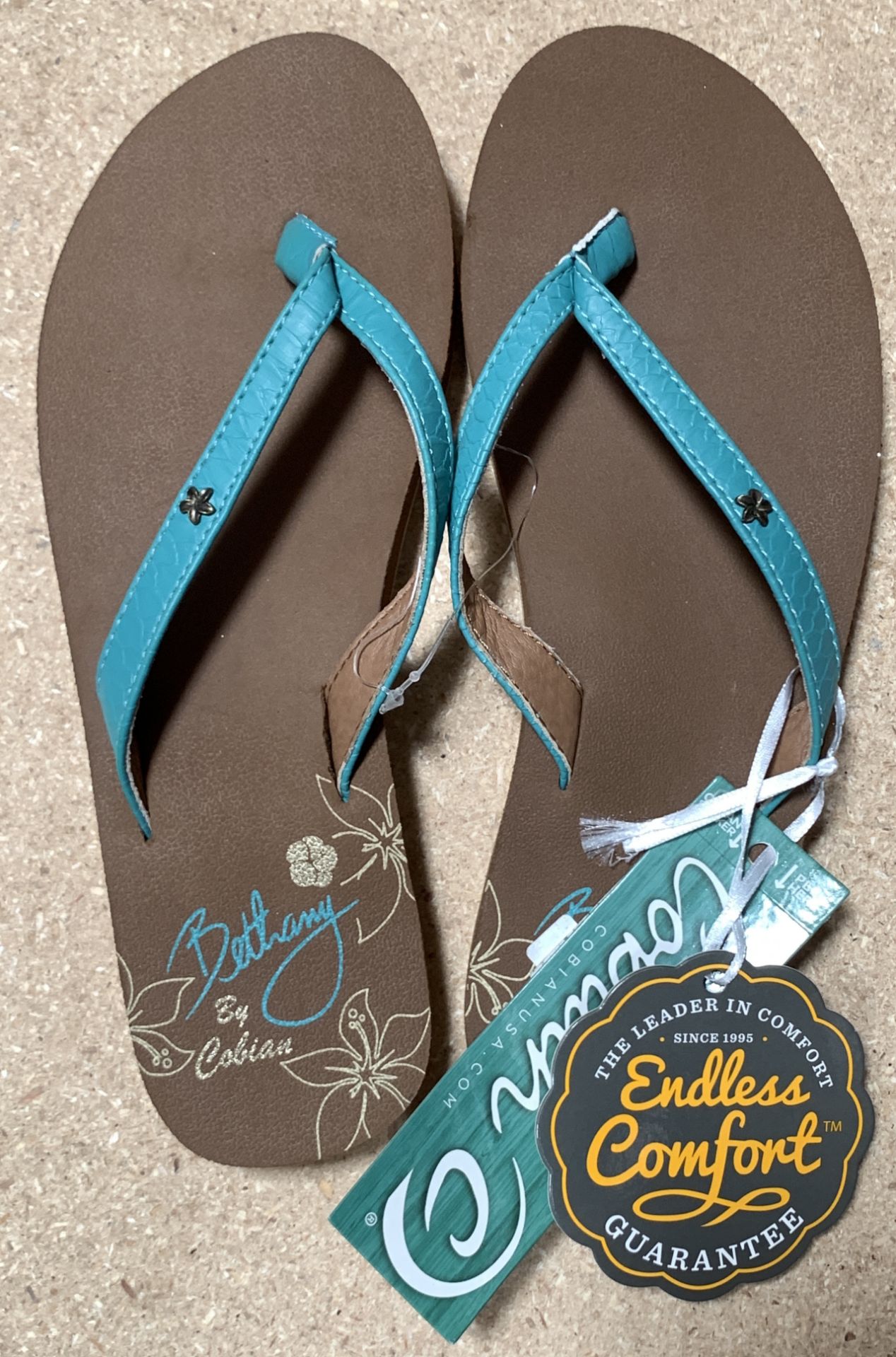 7 Pairs Cobian Flip Flop Sandals, New w. Tags, Various Styles and Sizes (Retail $251) - Image 3 of 6