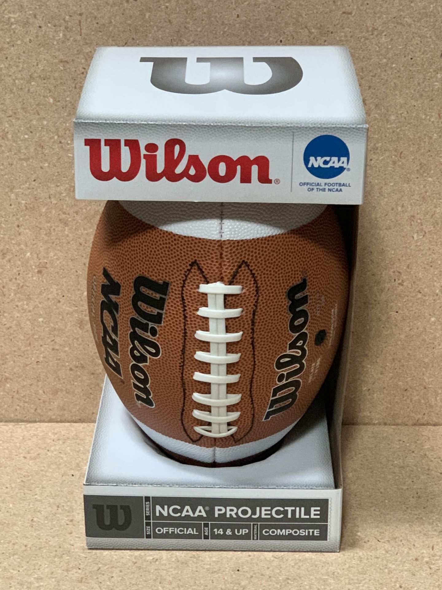 Wilson Football NCAA Projectile Official Size Ball