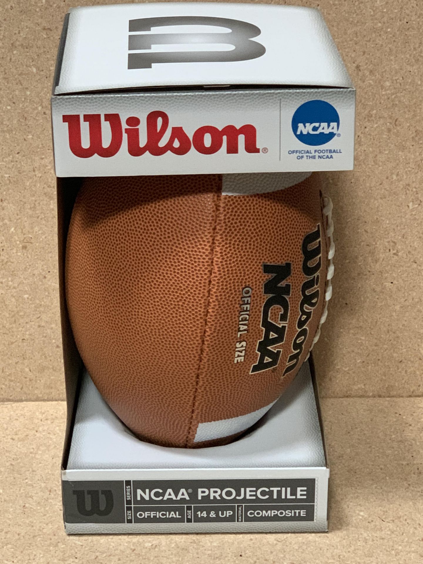 Wilson Football NCAA Projectile Official Size Ball - Image 2 of 4