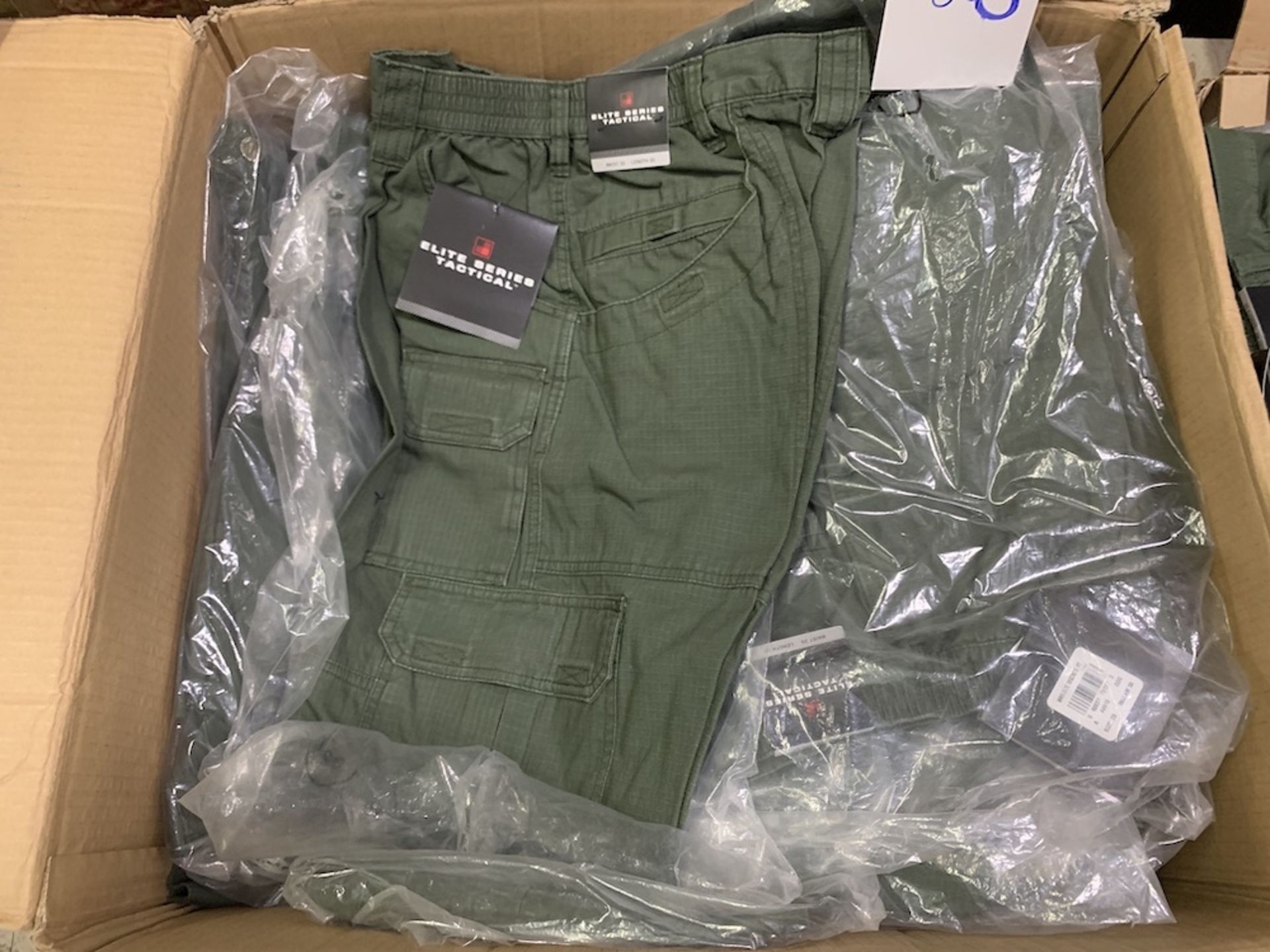 49 Pairs of Woolrich Elite Series Tactical Pants, Teflon, Dark Green, Various Sizes, Retail $1,225+ - Image 2 of 5