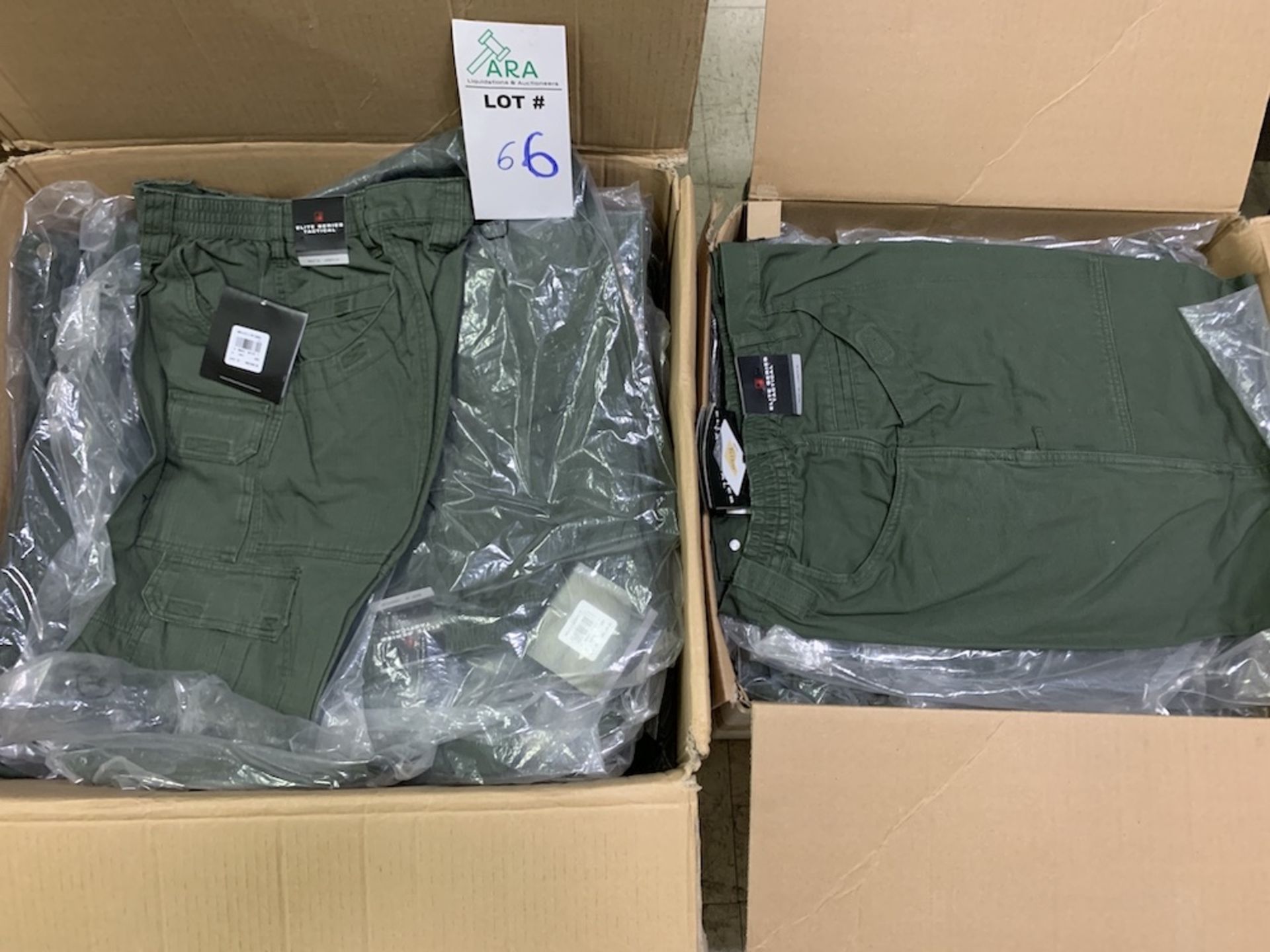 49 Pairs of Woolrich Elite Series Tactical Pants, Teflon, Dark Green, Various Sizes, Retail $1,225+