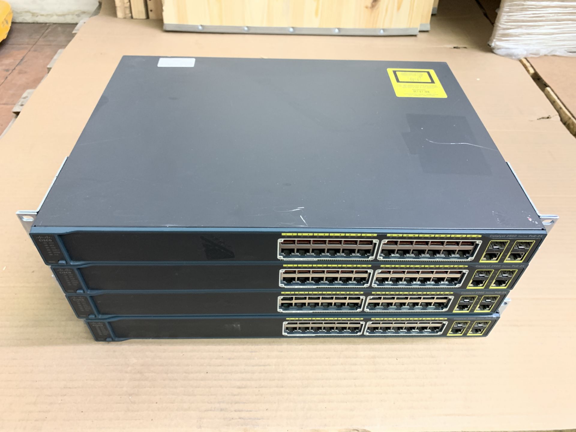 4x Cisco Systems Networking Equipment, Catalyst 2960 Series PoE-24