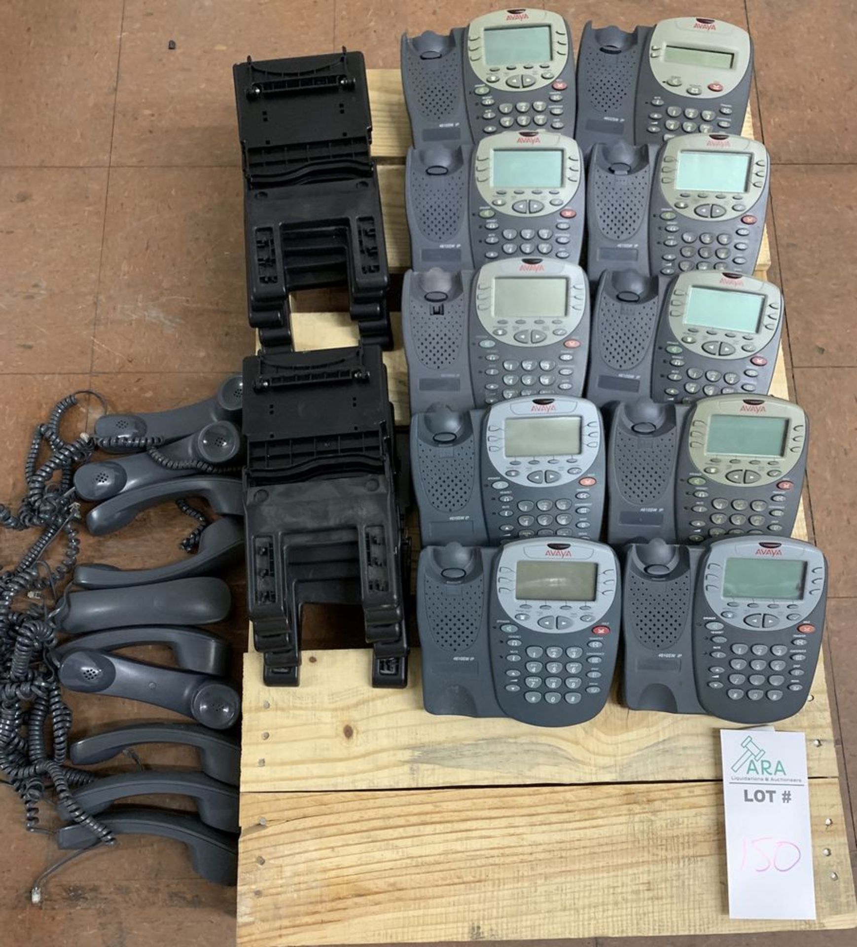 10 AVAYA PHONE HANDSETS: 9x MODEL 4610SW IP and 1x 4602 SW IPALL ITEMS ARE SOLD AS IS UNTESTED BUT - Image 2 of 4