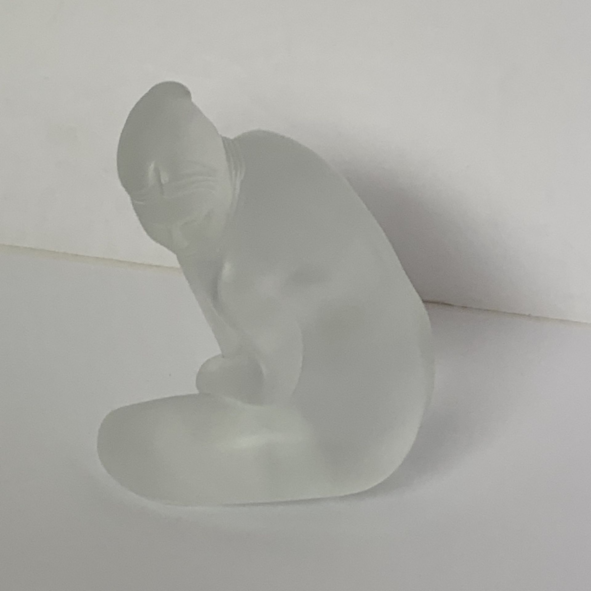 Lalique Paris Glass Collectable Figurine, Kneeling Woman - Image 4 of 6