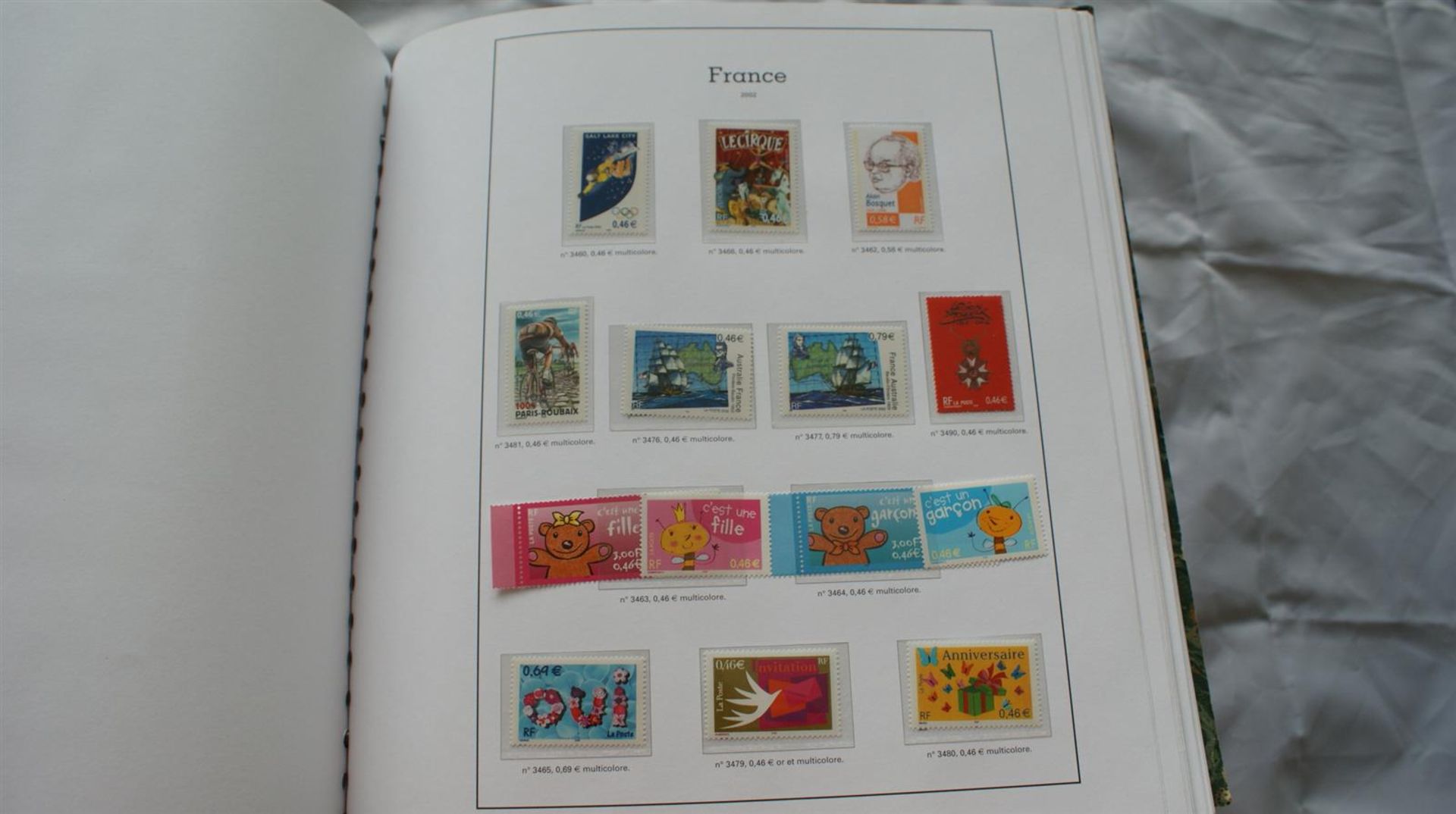 12 albums de TIMBRES de France modernes jusque vers 2006 - divers - double [...] - Bild 16 aus 16