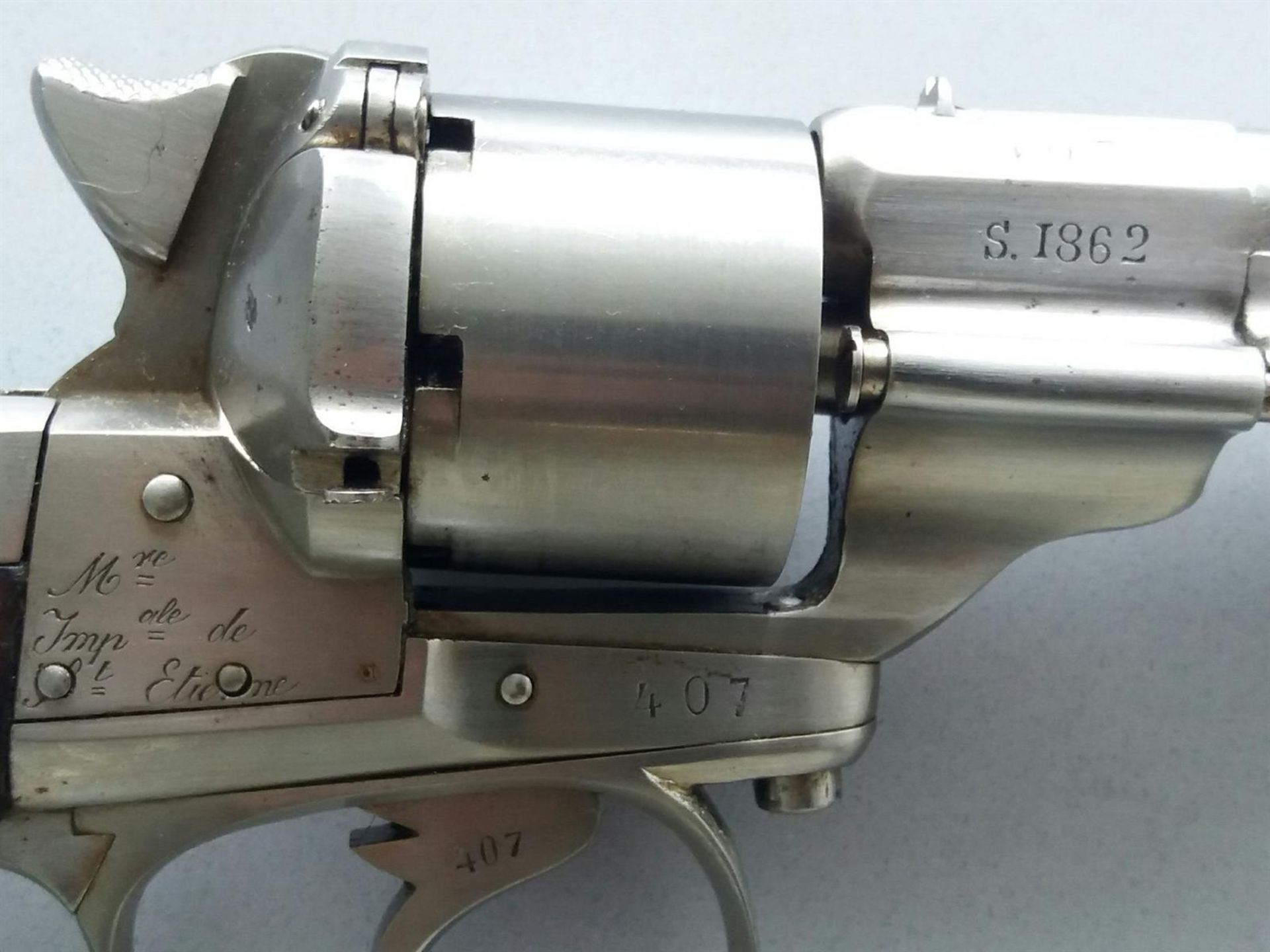 1 PISTOLET REVOLVER modèle 1858 NT de marine - calibre 12 - 2ème modèle - [...] - Bild 3 aus 5